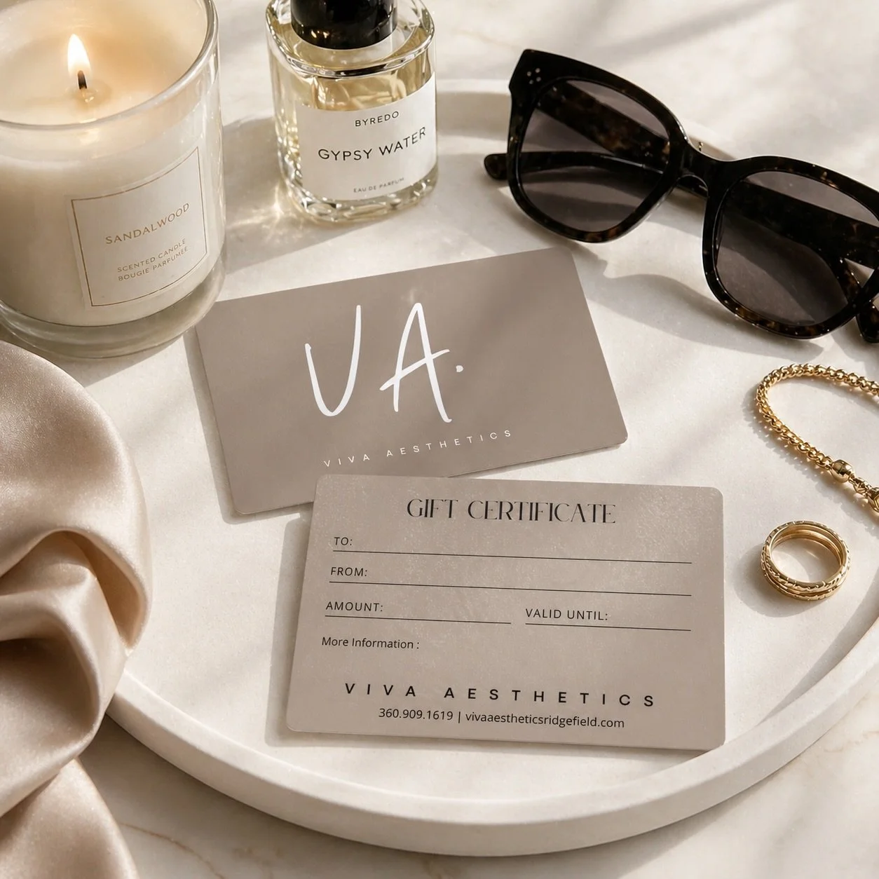 At Viva Aesthetics Ridgefield, we&rsquo;re adding a little extra to your glow fund ✨

Get $20 for every $100 in gift cards&mdash;because future you deserves good decisions.

Limited time. Don&rsquo;t overthink it.

📲 360.909.1619
👩&zwj;💻 vivaaesth