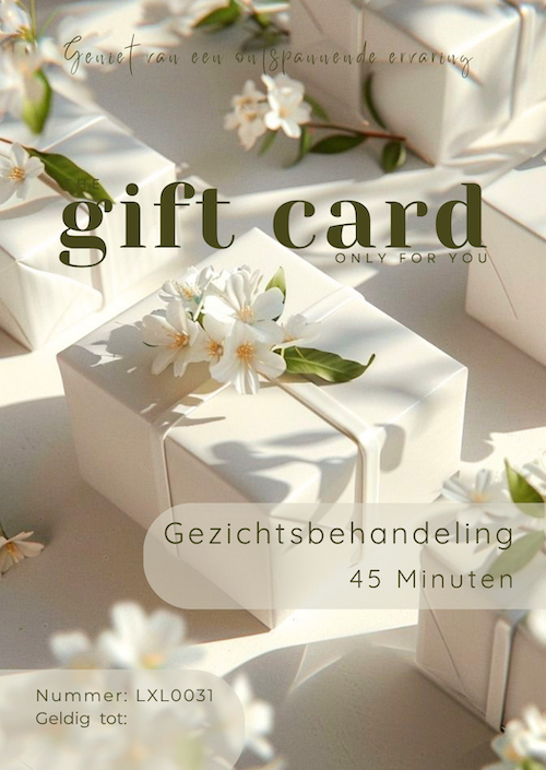 Gezichtsbehandeling cadeaubon,cadeaukaart utrecht.png