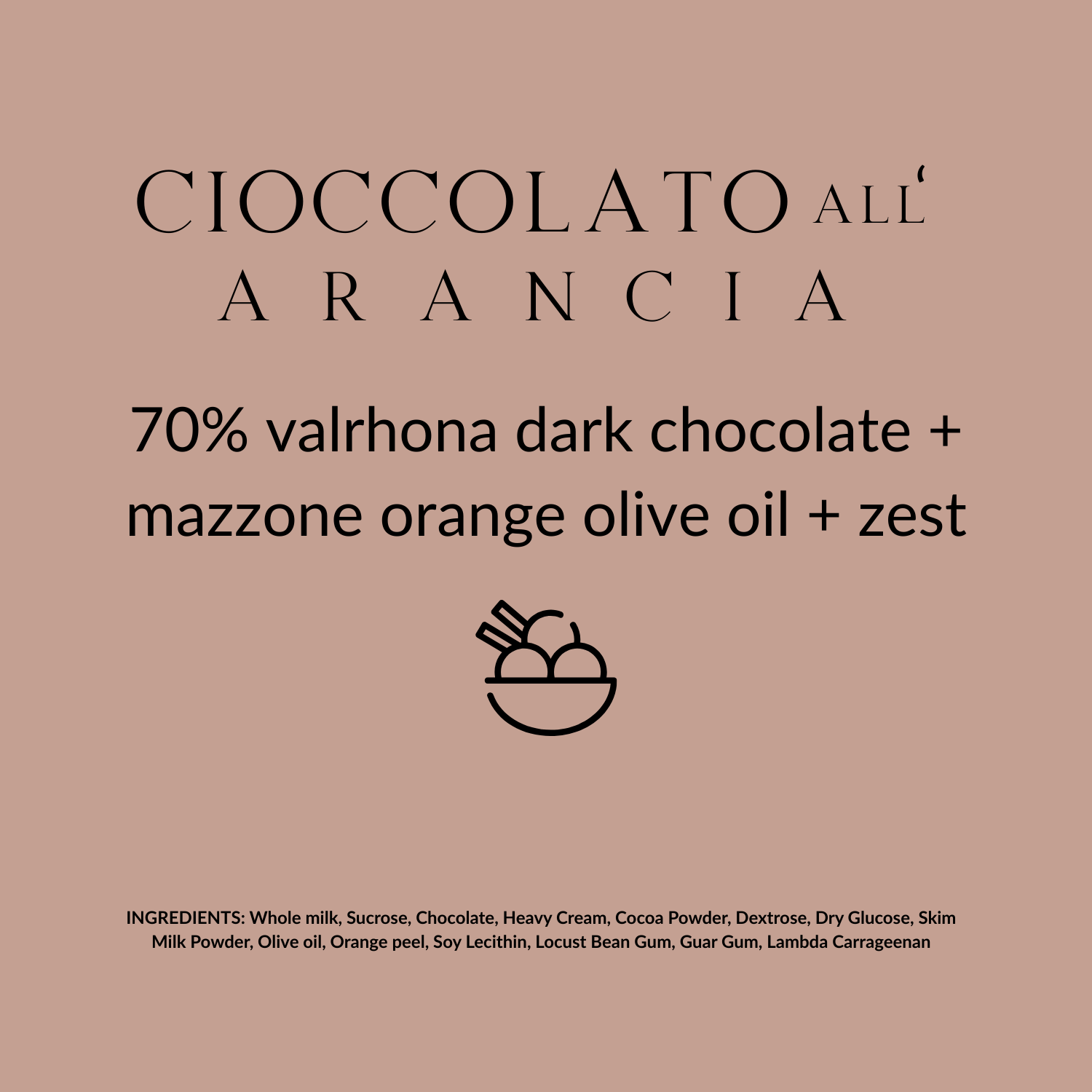 Cioccolato all' Arancia