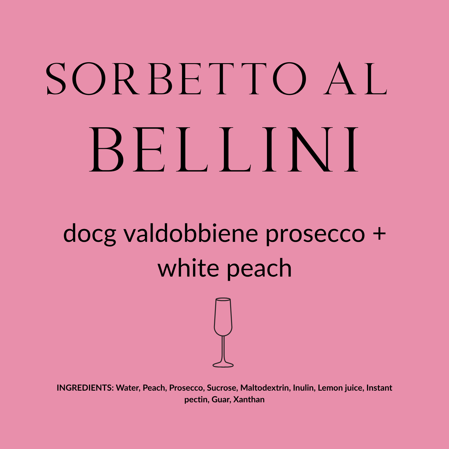 Sorbetto al Bellini