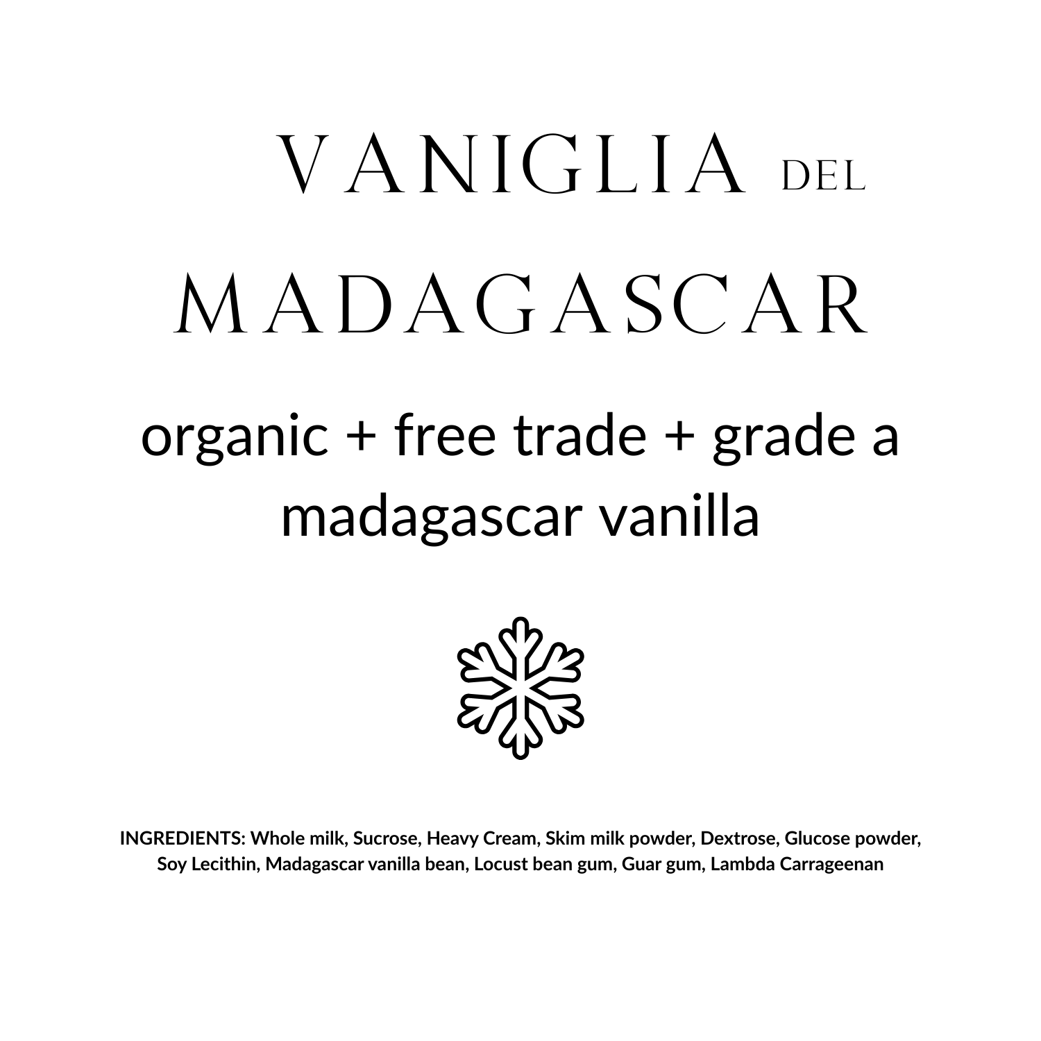 Vaniglia del Madagascar Crystal