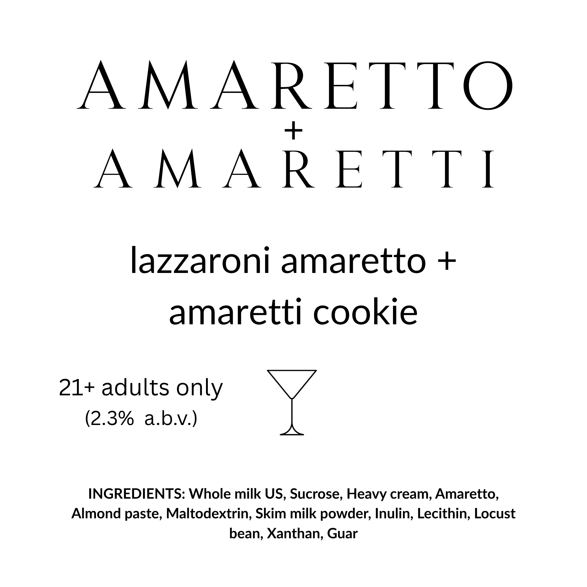 Amaretto + Amaretti