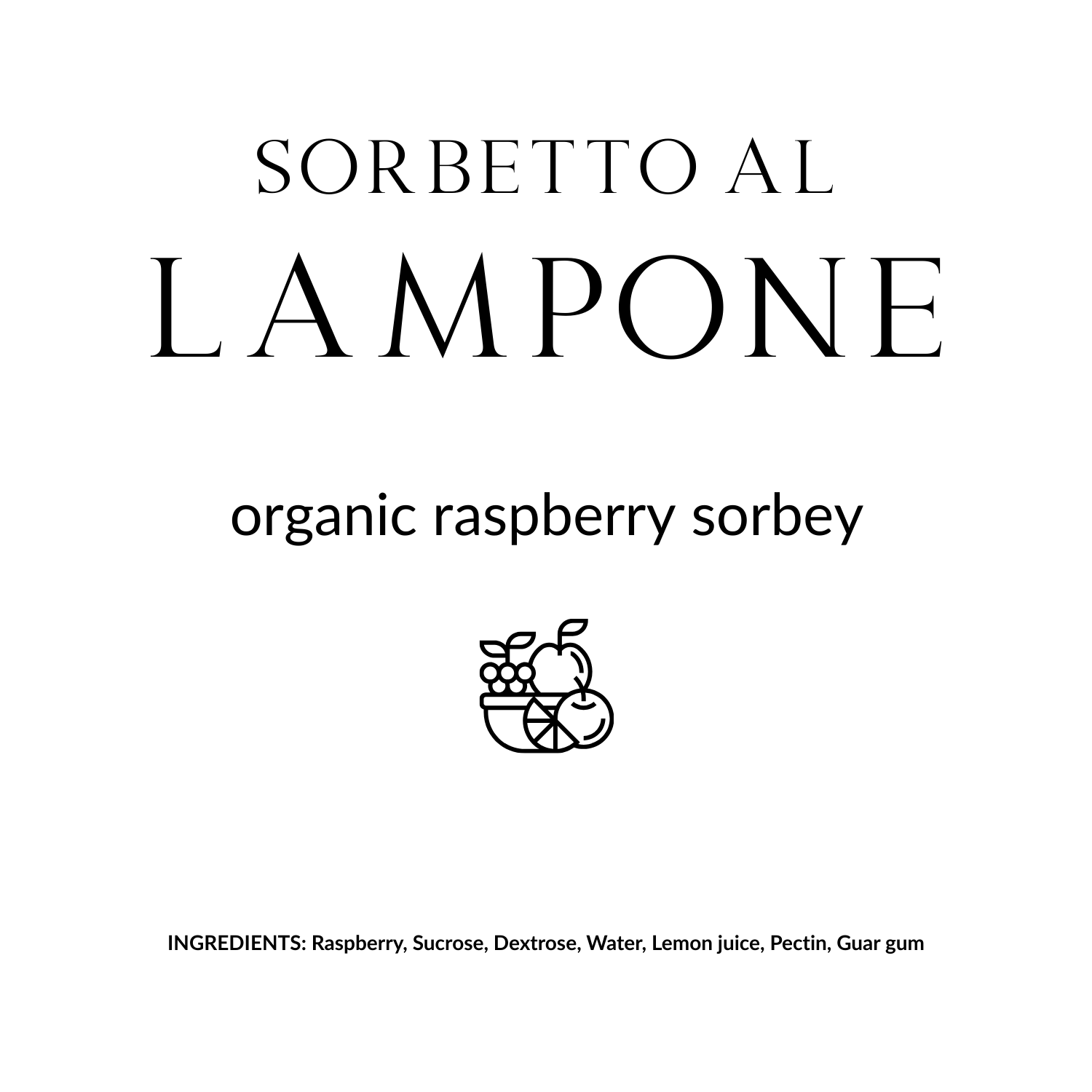 Sorbetto al Lampone