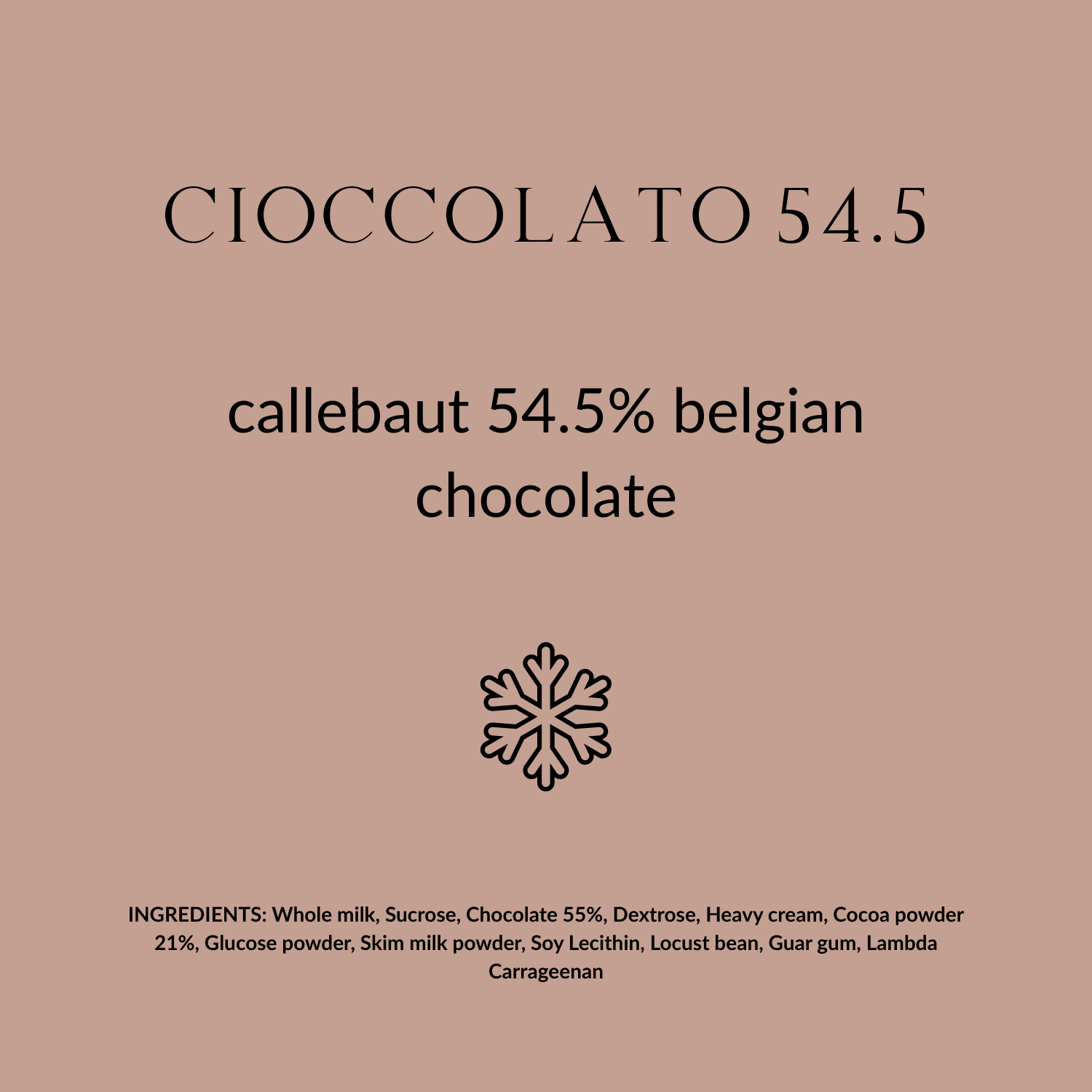 Cioccolato 54.5 CRYSTAL
