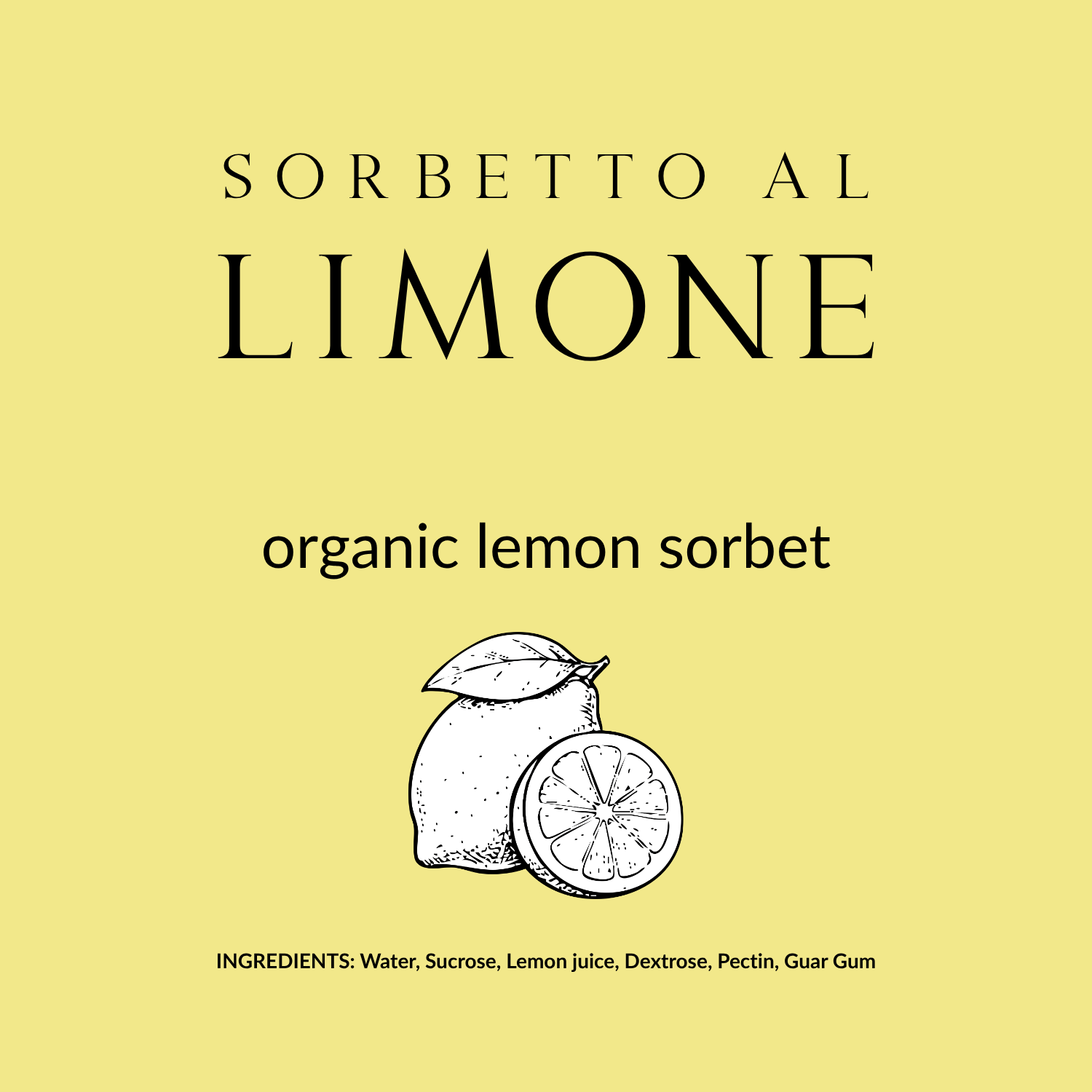 Sorbetto al Limone