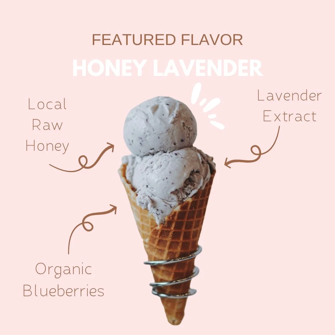 Craving something sweet? 🍦🪻🍯🐝🫐
Grab a scoop of Honey Lavender, made with local raw honey from @bee_man_dan 🙌💜

#encinitas #sandiego #icecream #honeylavender #summer