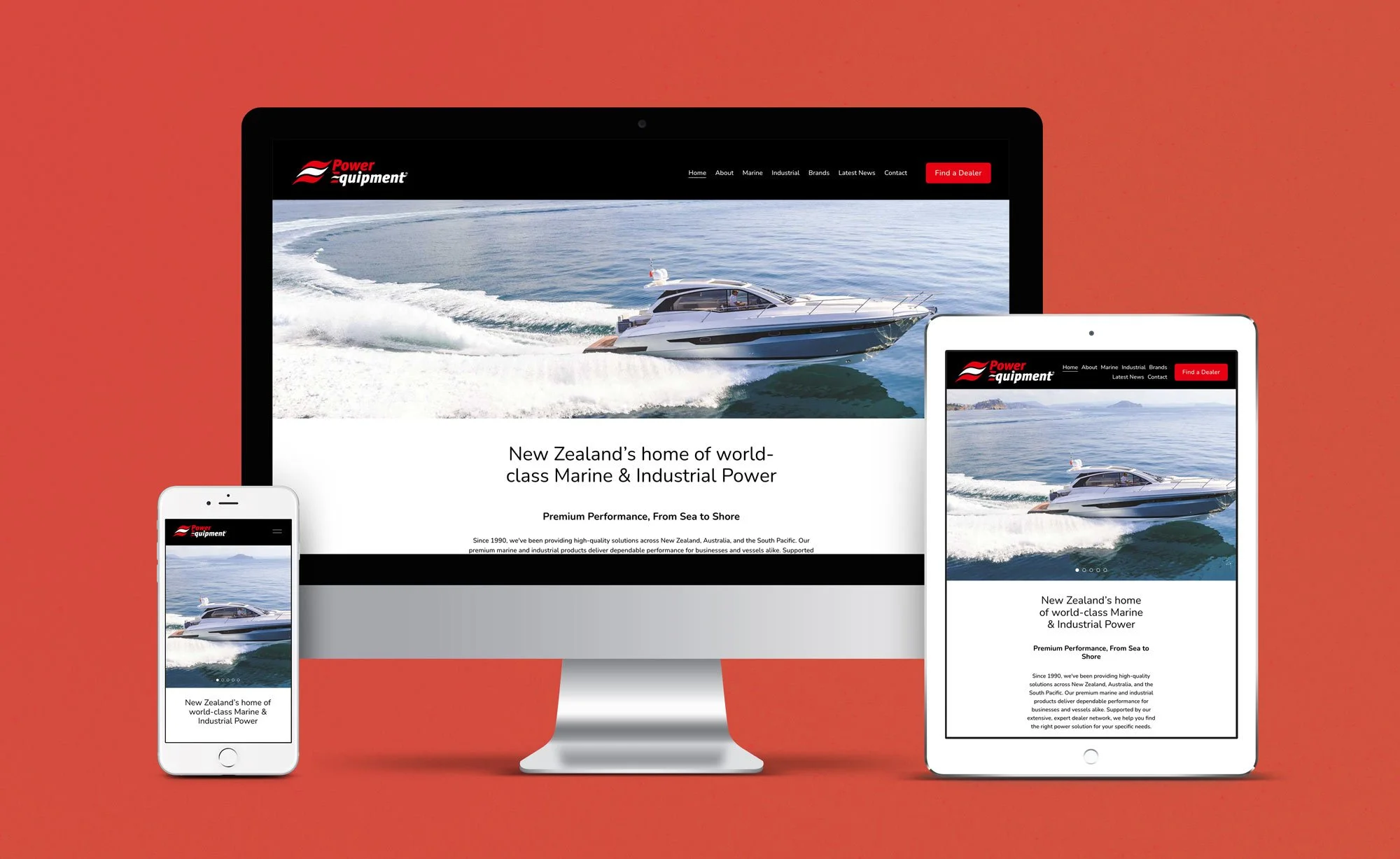 New Power Equipment Website