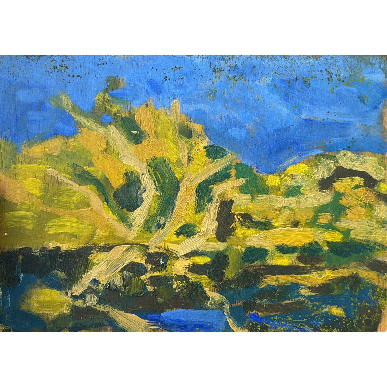 River Stour Original Oil Painting by Toby Wills-Hart