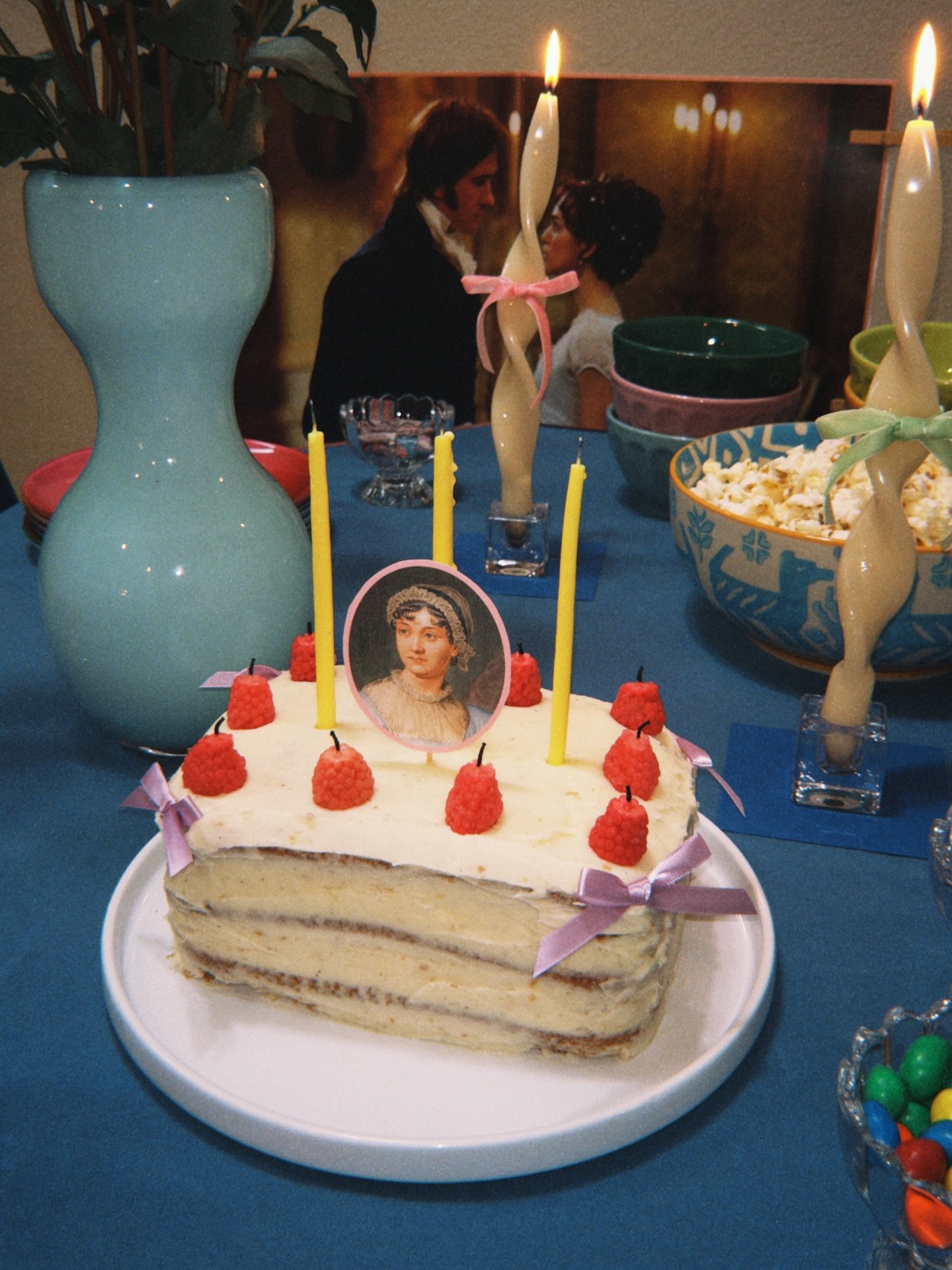 Jane Austen Birthday Party! 🎀 Any excuse to watch Pride and Prejudice 🫶🏻🥲✨