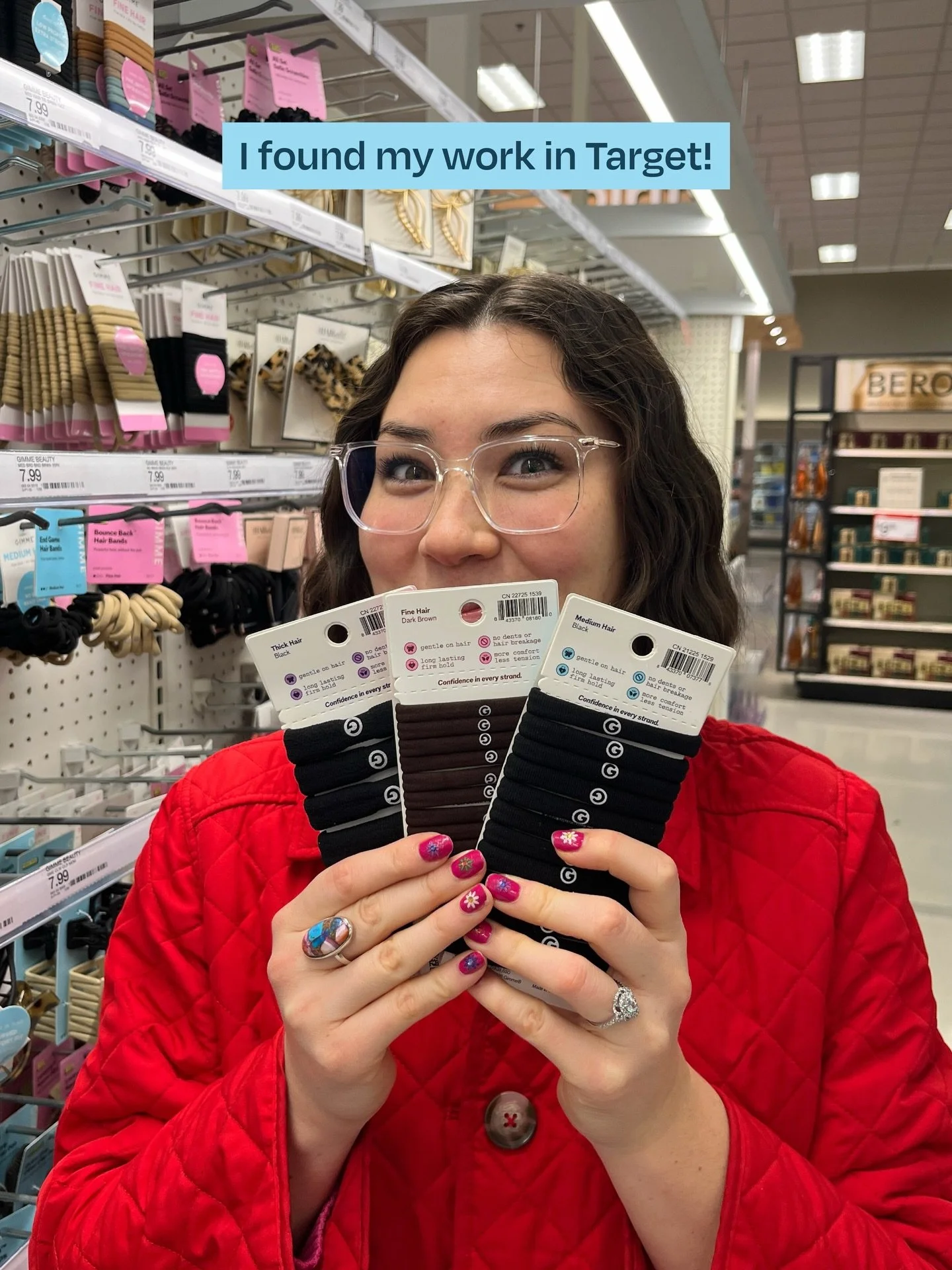 When I tell you I jumped up and down in the middle of Target!!! ⭐️ What an amazing thing to see something you made out in the world. 

I had the pleasure of working with @gimmebeauty @morg.hanks @hellojaniegeorge in 2024 to design a set of icons for 