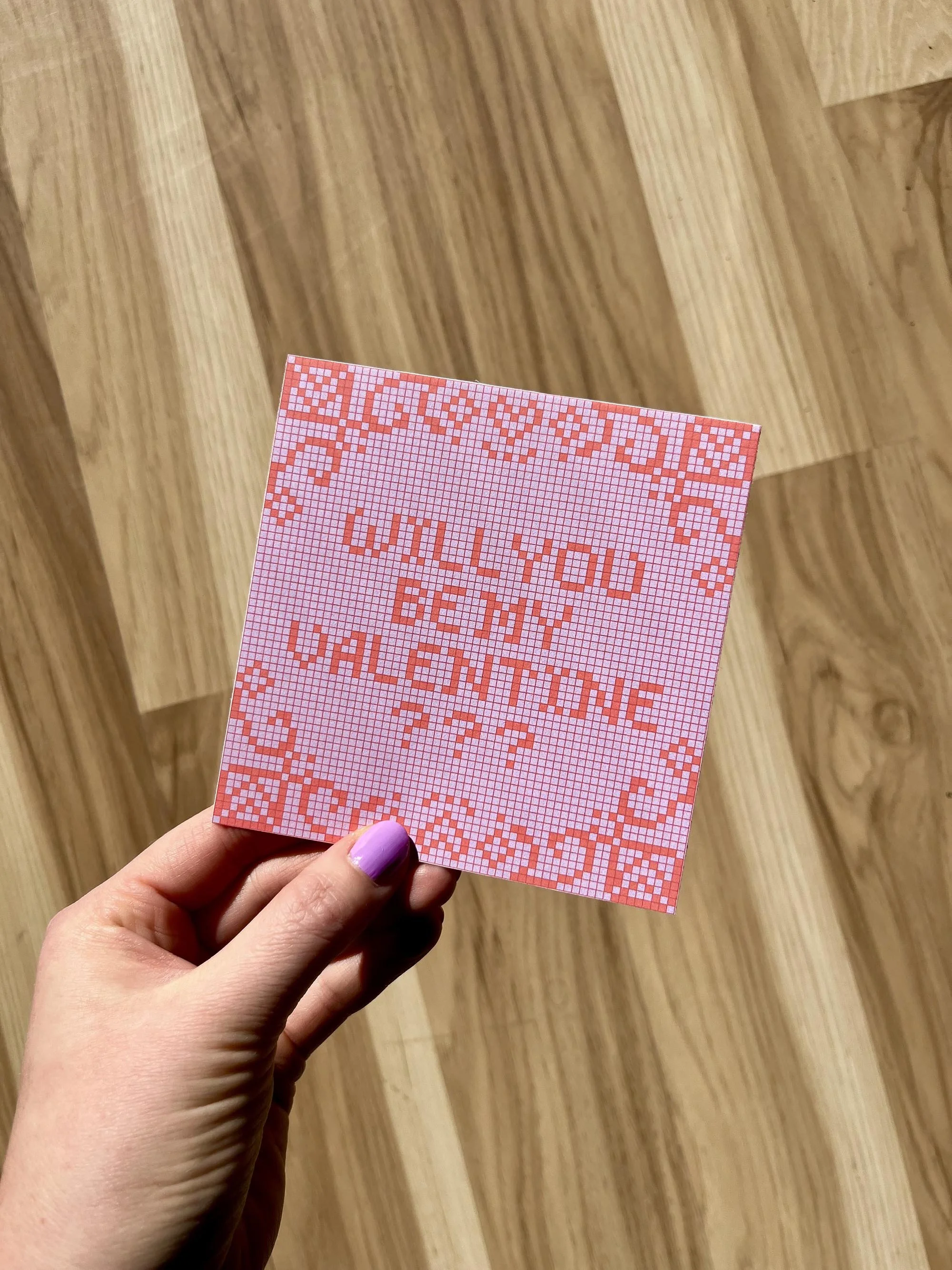 Will You Be My Valentine Card