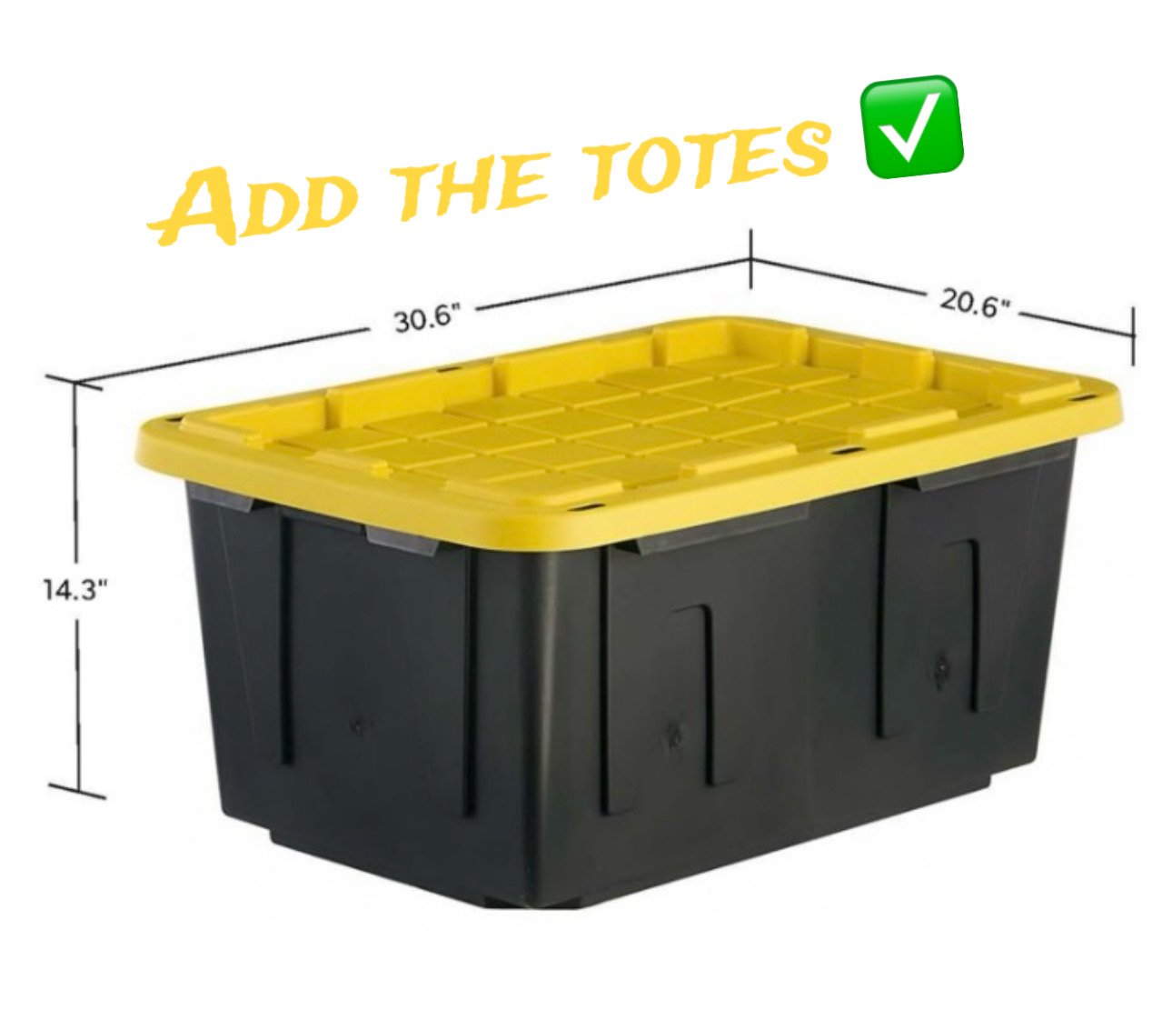 Yellow Totes