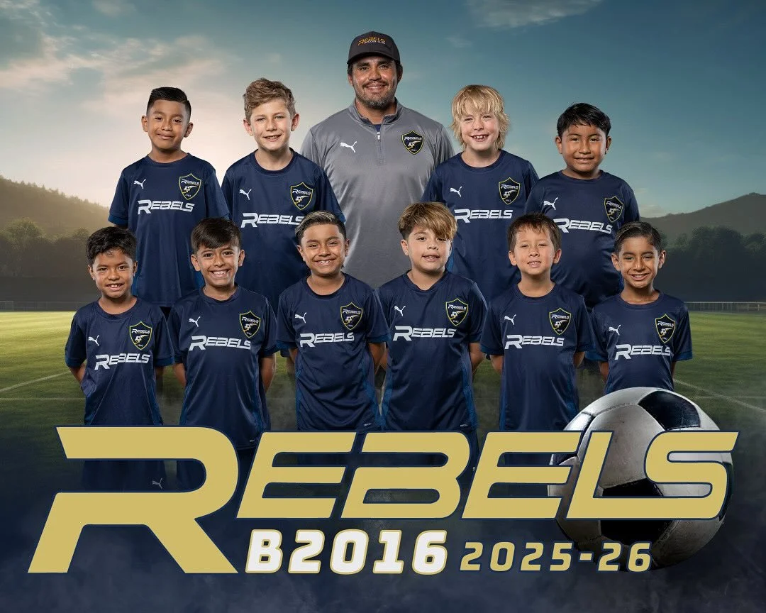 Meet the Rebels Carlsbad B2016 team! These young players are working tirelessly to develop their skills, forge lasting friendships, and nurture their passion for soccer. We're grateful for Coach Mario @marioenegrete's expertise and commitment to guid