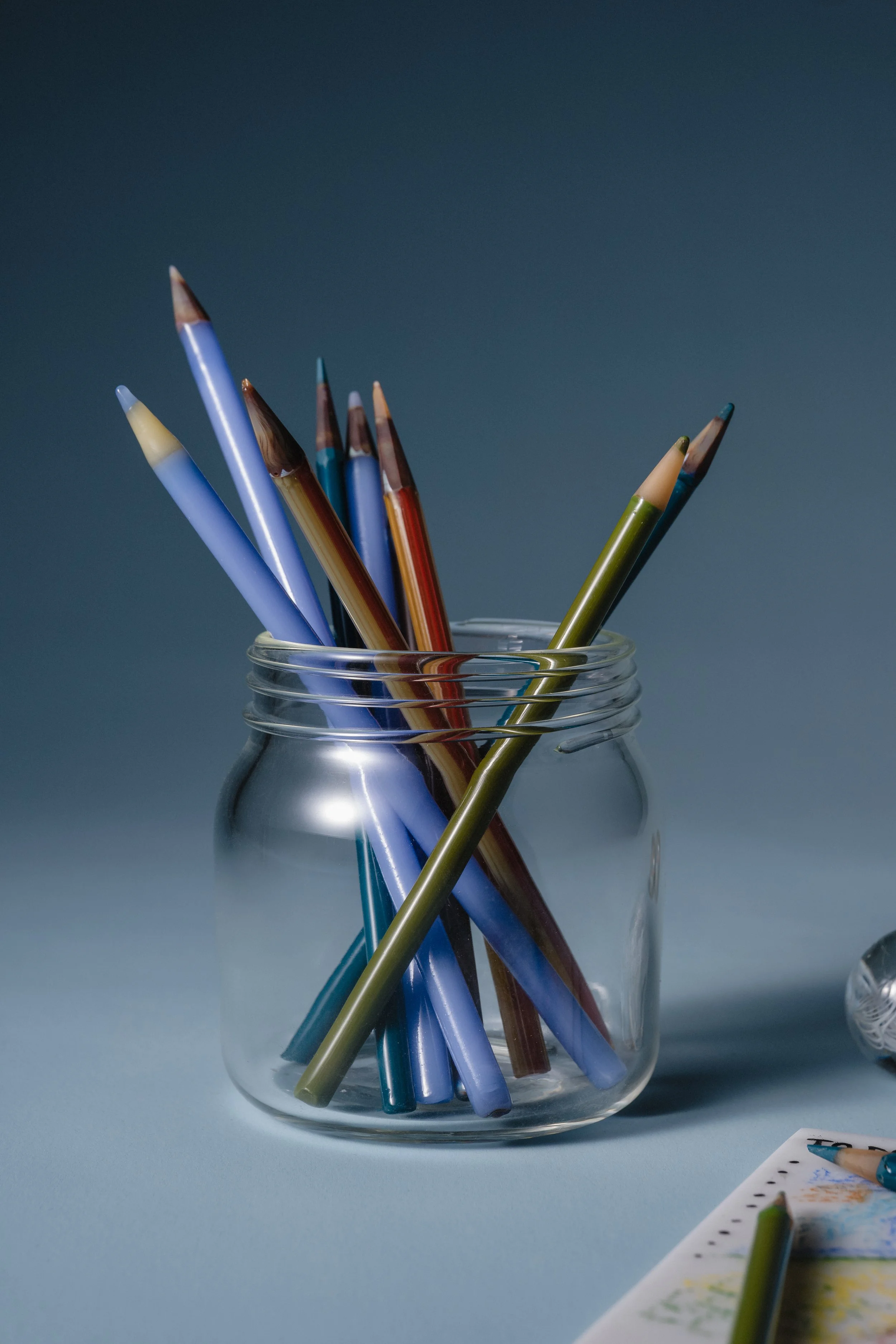 Domestic Archives - 'Pencils'
Flameworked, Blown Glass and Enamel Paints 2025