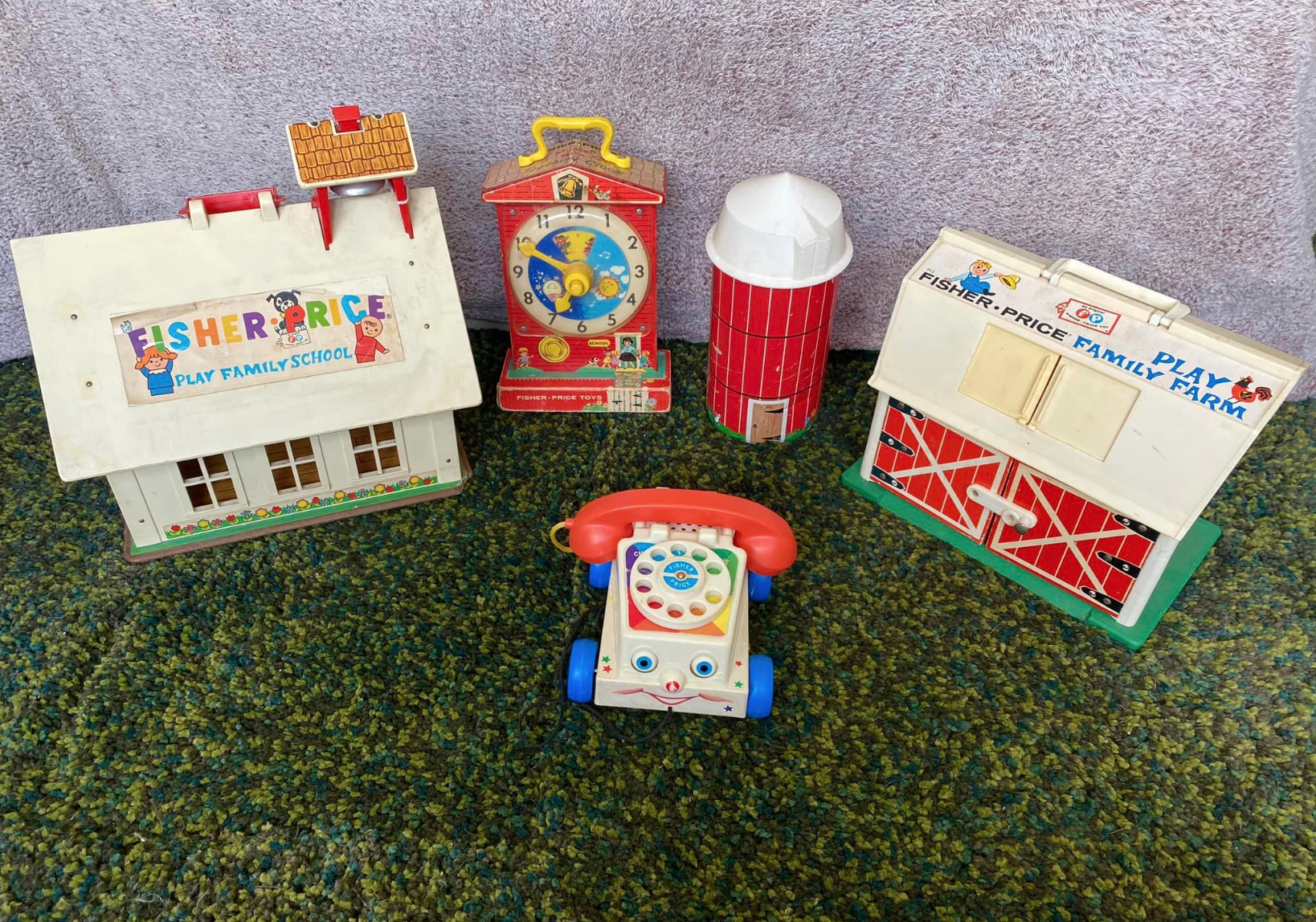 Vintage Fisher Price Play Sets