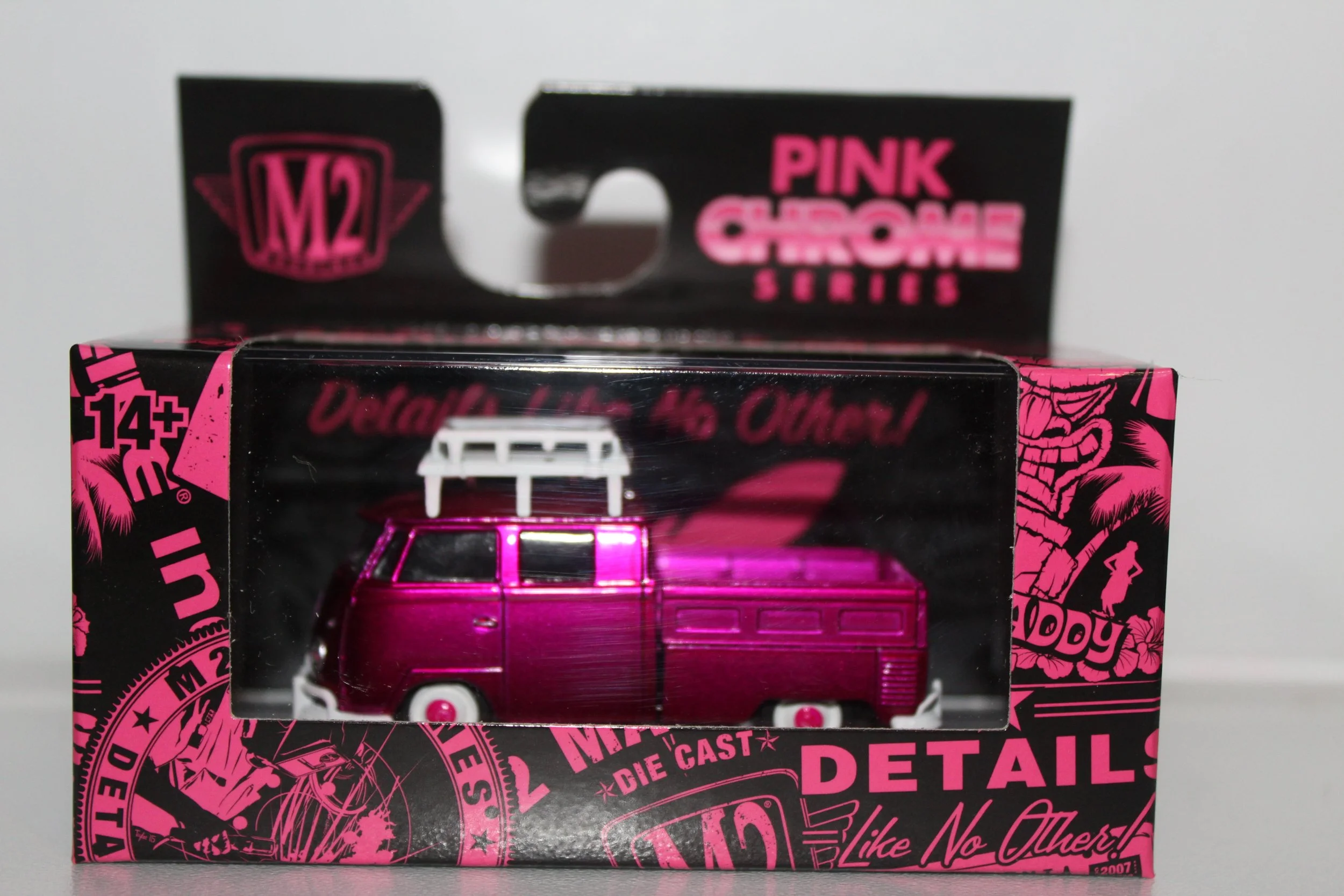 1959 VW DOUBLE CAB TRUCK PINK SERIES EDITION