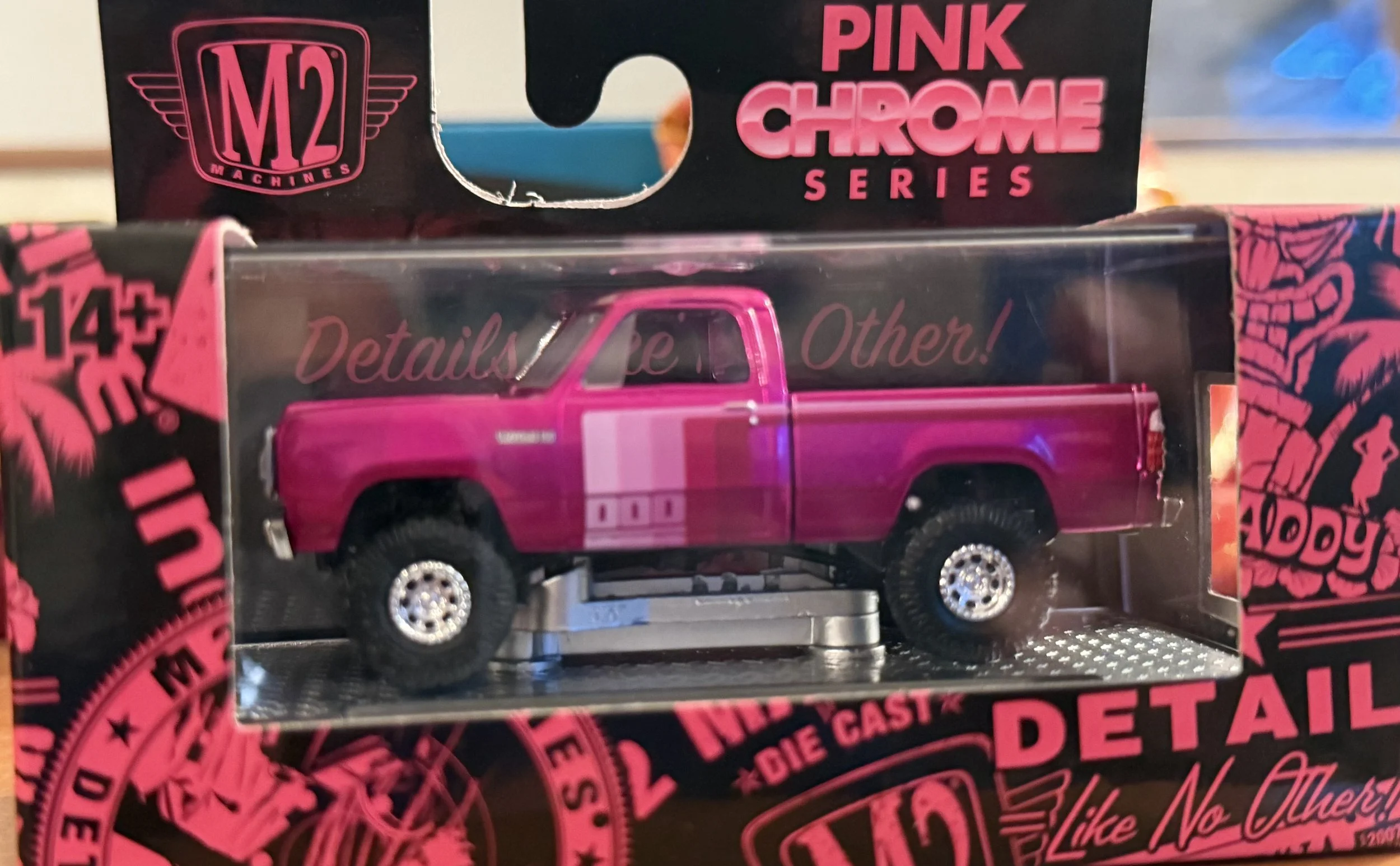 1979 DODGE 150 POWER WAGON PINK CHROME