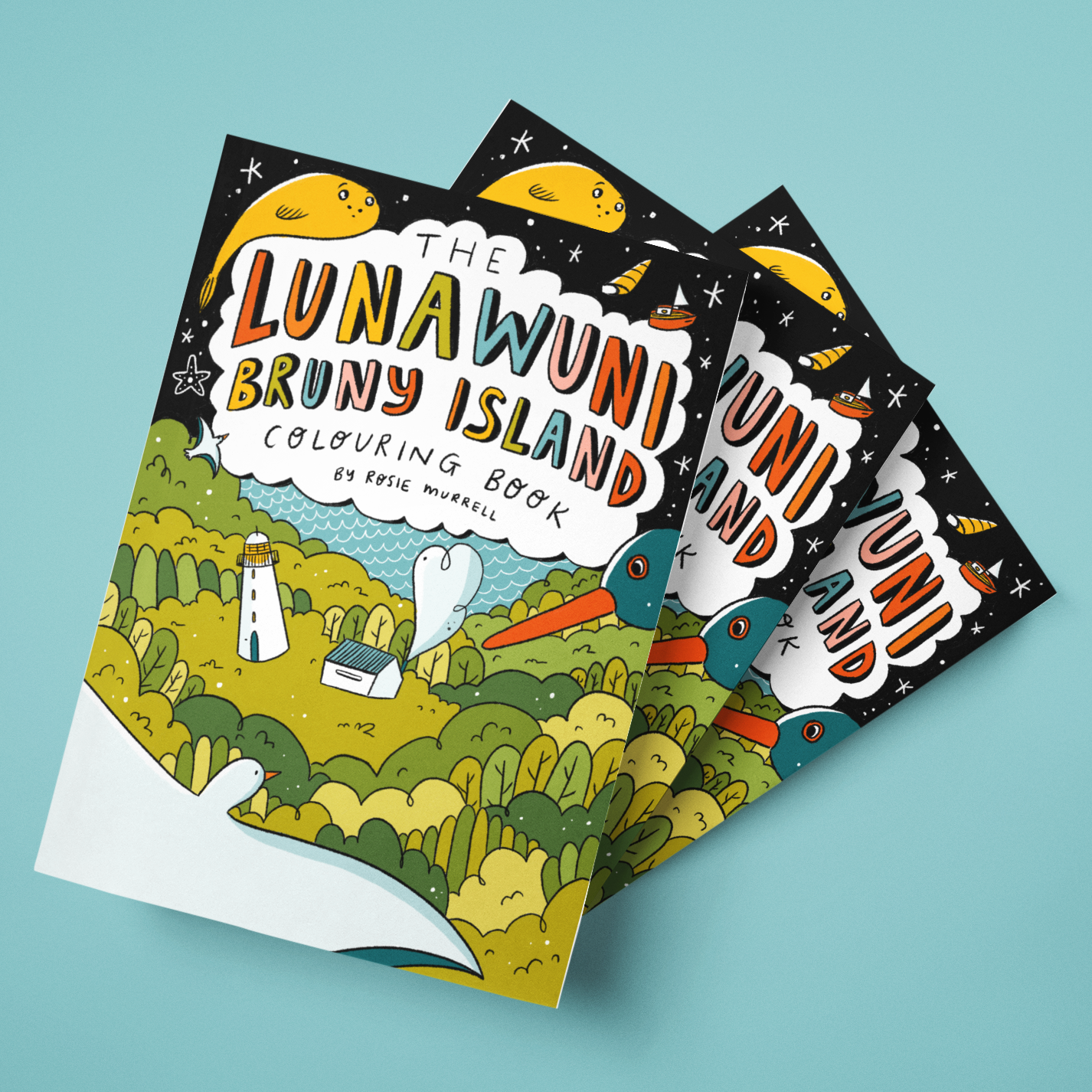 The Lunawuni/Bruny Island Colouring Book (2022)