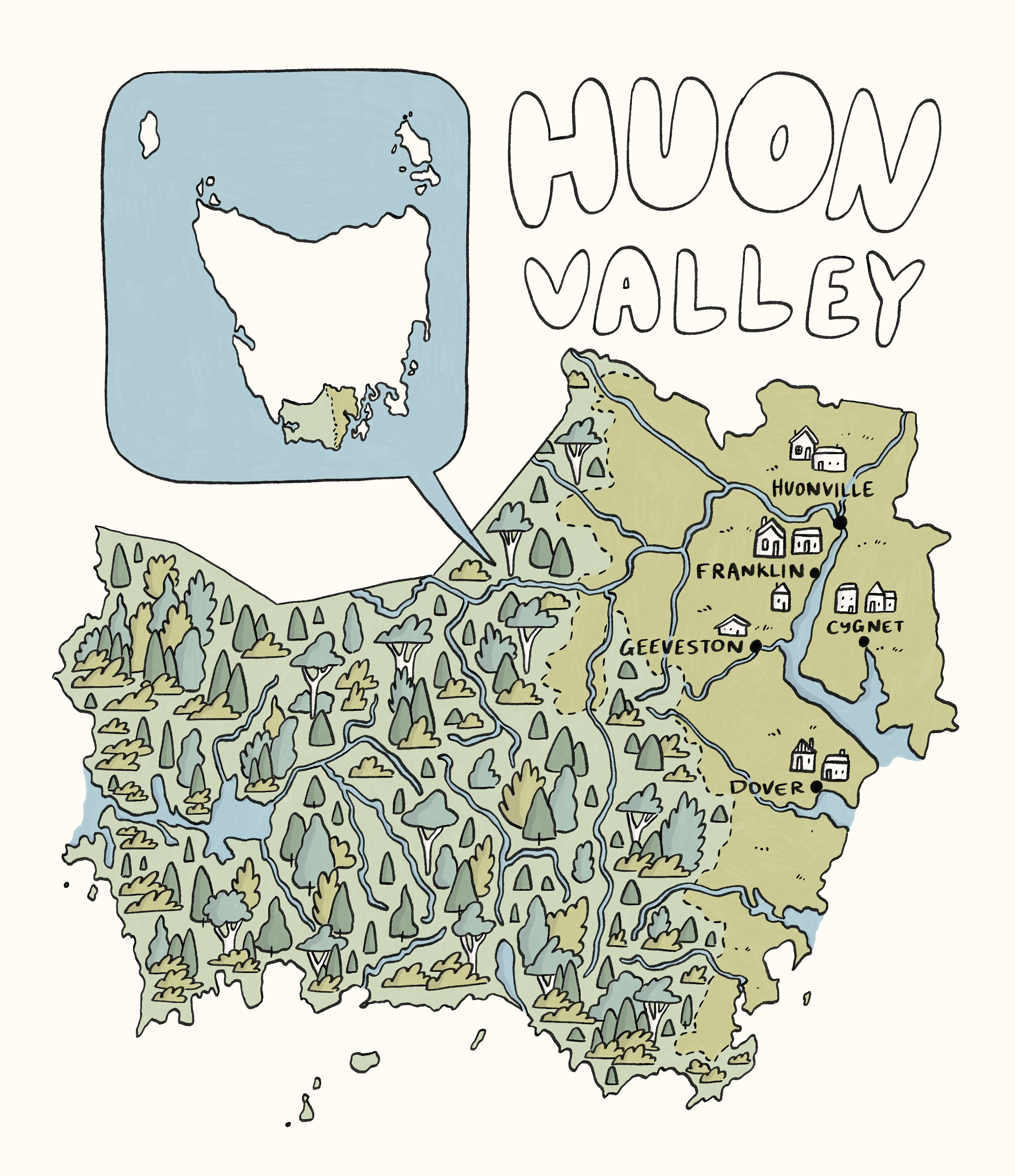 Huon Valley Map - Huon Valley Council (2026)