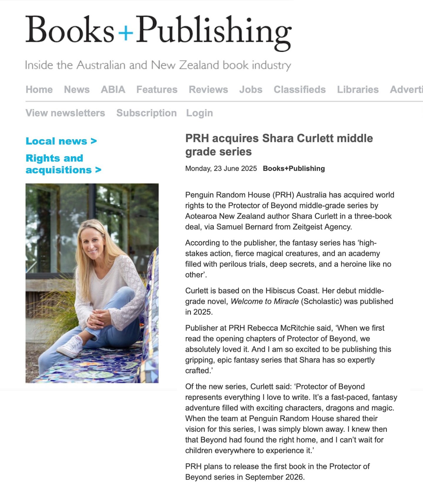 I&rsquo;ve been sitting on this news for a while now, and I&rsquo;m SO excited to finally be able to share it!

I&rsquo;ve signed a 3-book deal with Penguin Australia for my new PROTECTOR OF BEYOND series, the first book scheduled to be released in 2