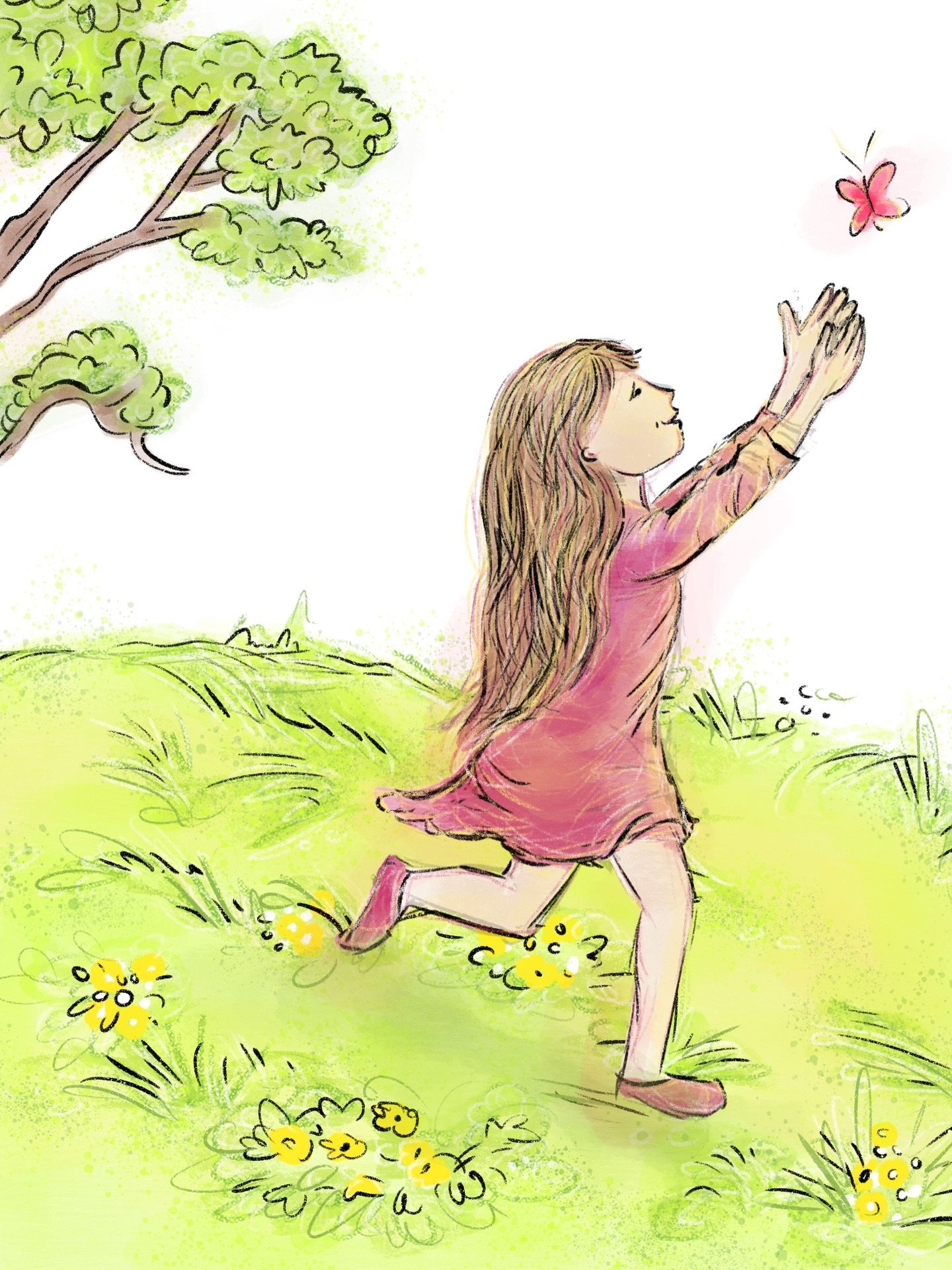 I&rsquo;ve been super flat out over the last little while with edits for my new middle grade series coming out next year, so it&rsquo;s been a LONG time since I picked up the Procreate pen! It&rsquo;s good to get back into it, even if I only had a sh