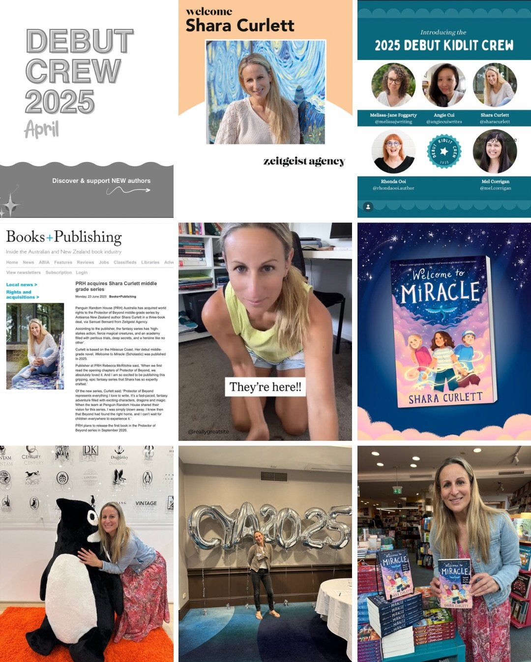 Signing off the last day of the year with another memory &hellip; my top 9 posts for 2025! ✨ Thanks to everyone who made this year so special. You know who you are.

1. Debut Crew 2025 April releases (the month Welcome to Miracle came out) ✨

2. The 