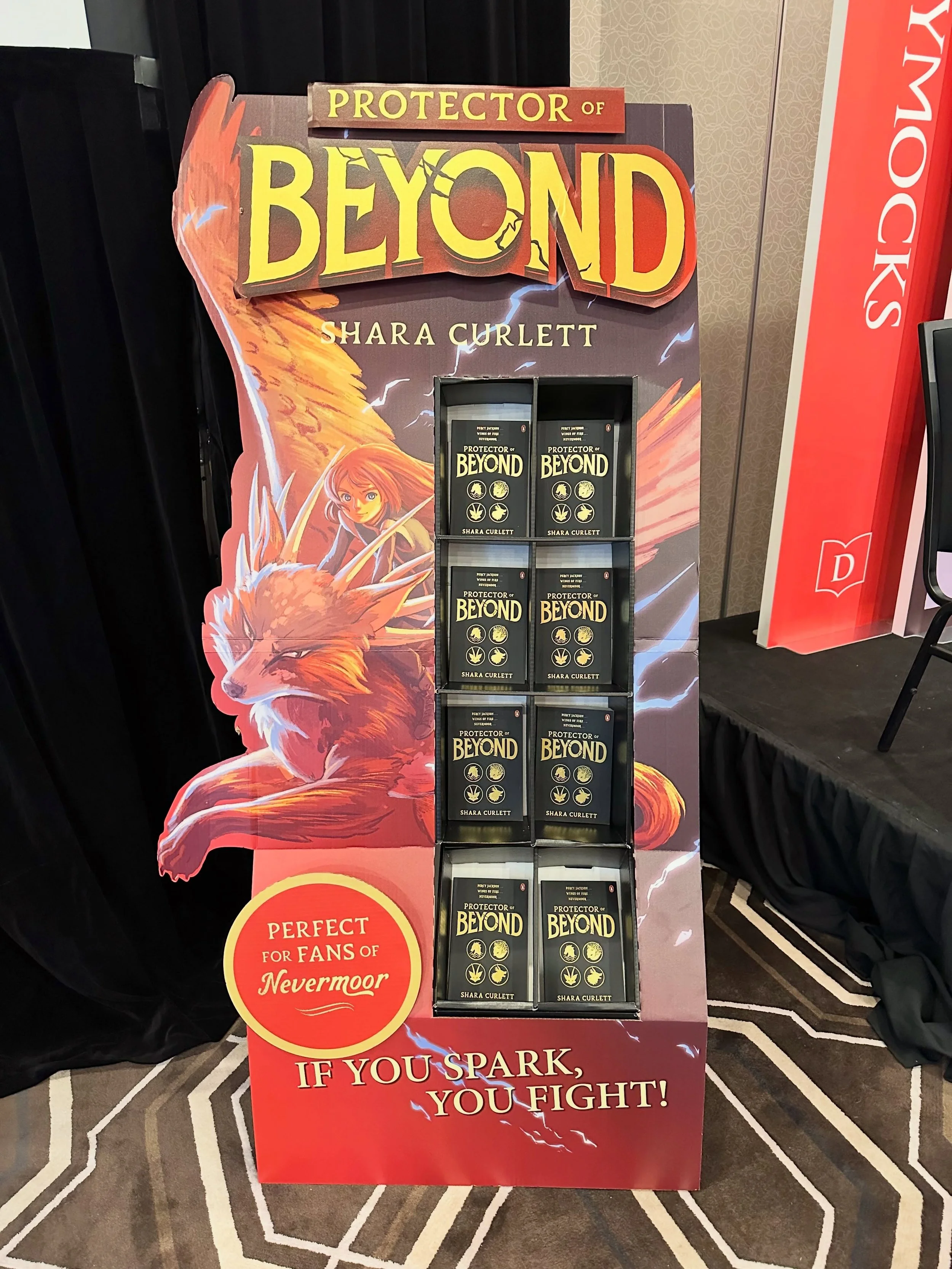 I had the BEST time this week heading over to Sydney! And it was such a treat to be invited to the wonderful Dymocks conference in the Hunter Valley to share a bit more about Protector of Beyond. The lovely Maddy (pic 4) drove me over, (and we chatte