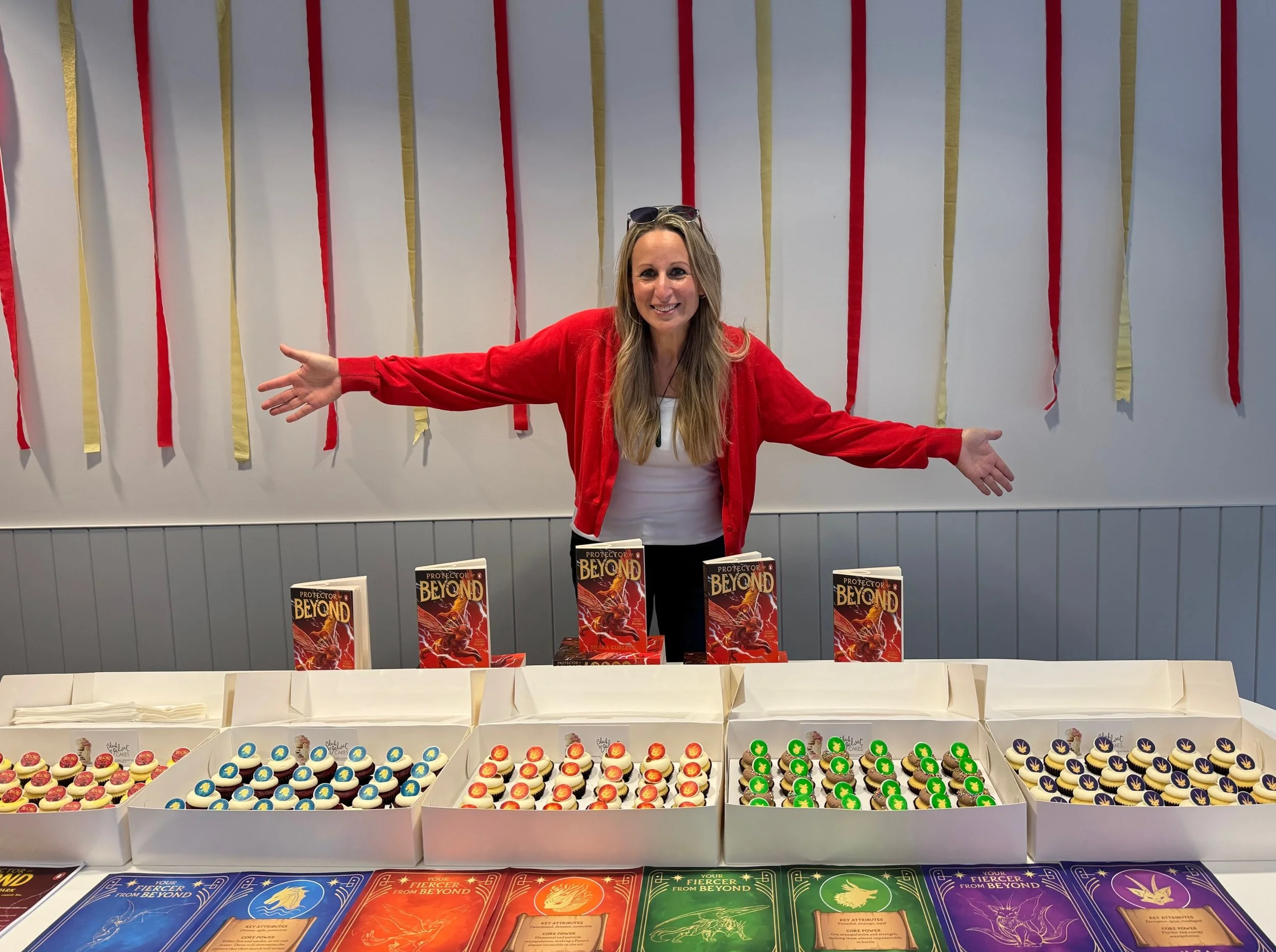 This &hellip; 

One of the many highlights of my recent trip to Aussie (let&rsquo;s face it, it was pretty much one big highlight!) was this moment, where the Penguin Australia children&rsquo;s team gathered together to celebrate the release of Prote