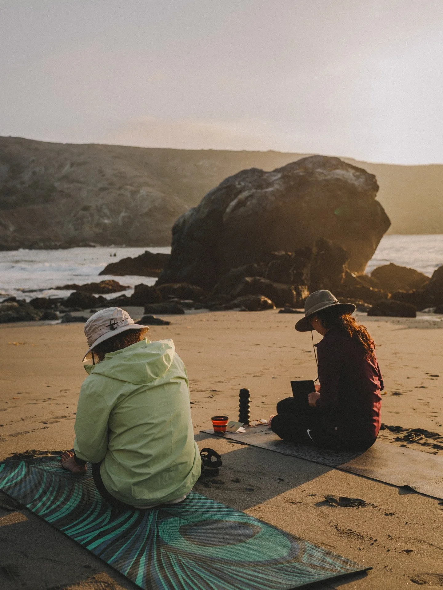 day 2 of the November Trailbound trip. laughter came easily. bodies stayed in motion. community formed the way it always does out here &ndash; naturally, without trying too hard.

between it all, there was space for solitude: stillness, meditation, m
