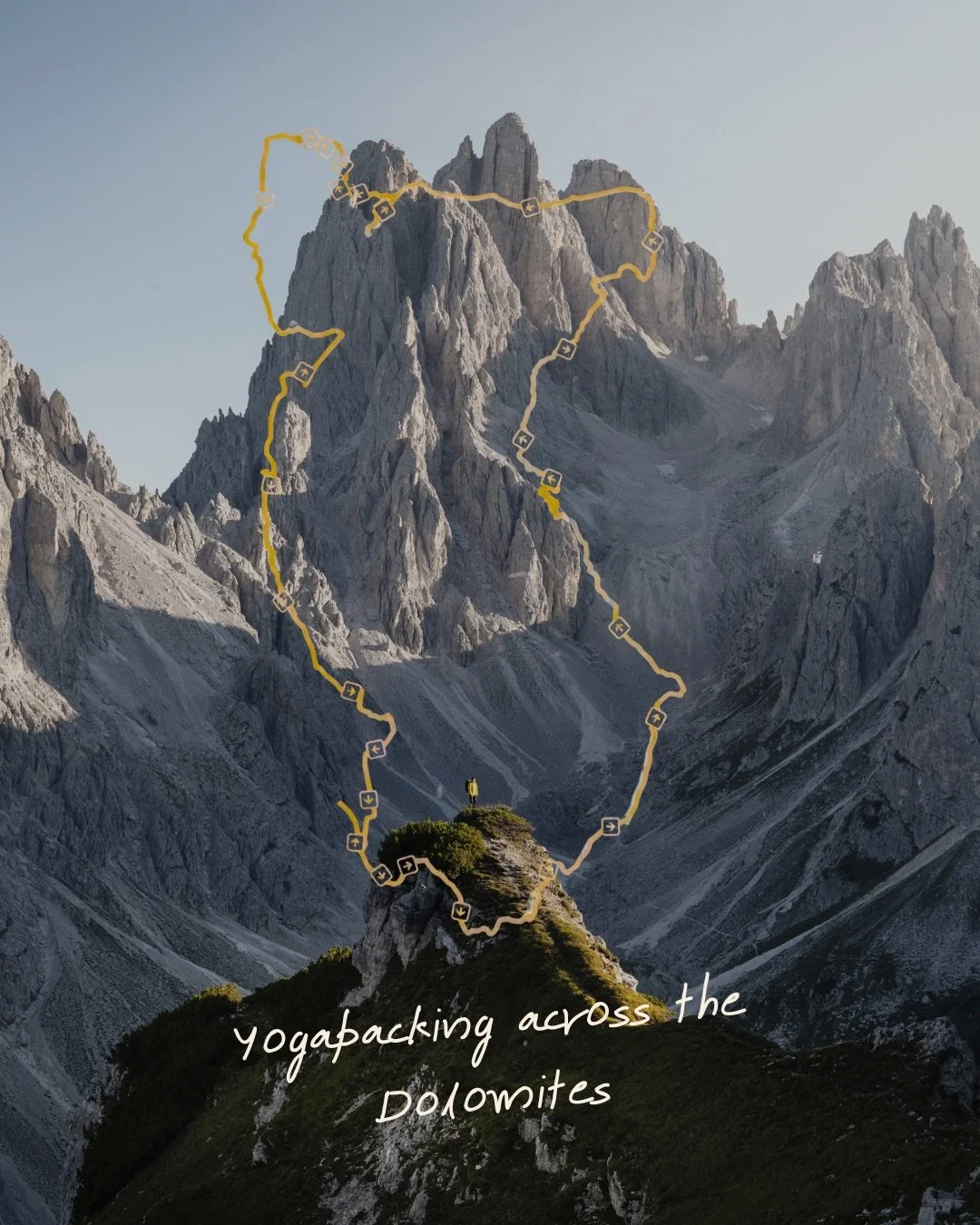 to move through a place on foot, to settle our practice outside, is to be in communion with the land. 

we&rsquo;re not just passing through. we spend time with these places. we get to know them. and so the land becomes our teacher. the challenge of 