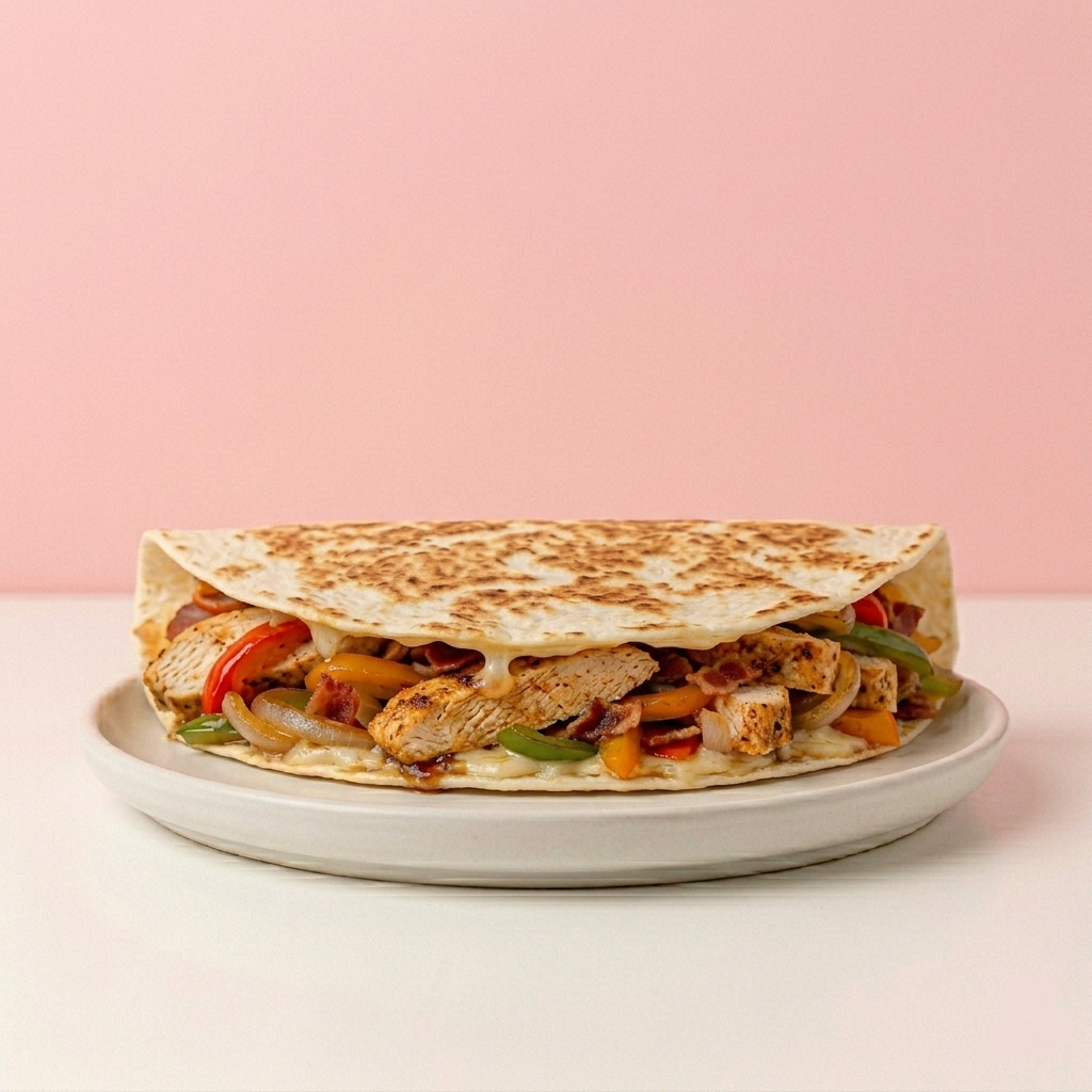 Quesadilla w/ Chicken Fajita