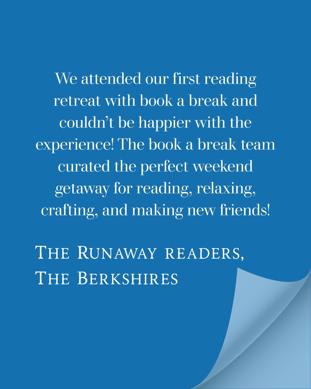 Book Break Program Unforgettable Reading Retreats with Book a Break