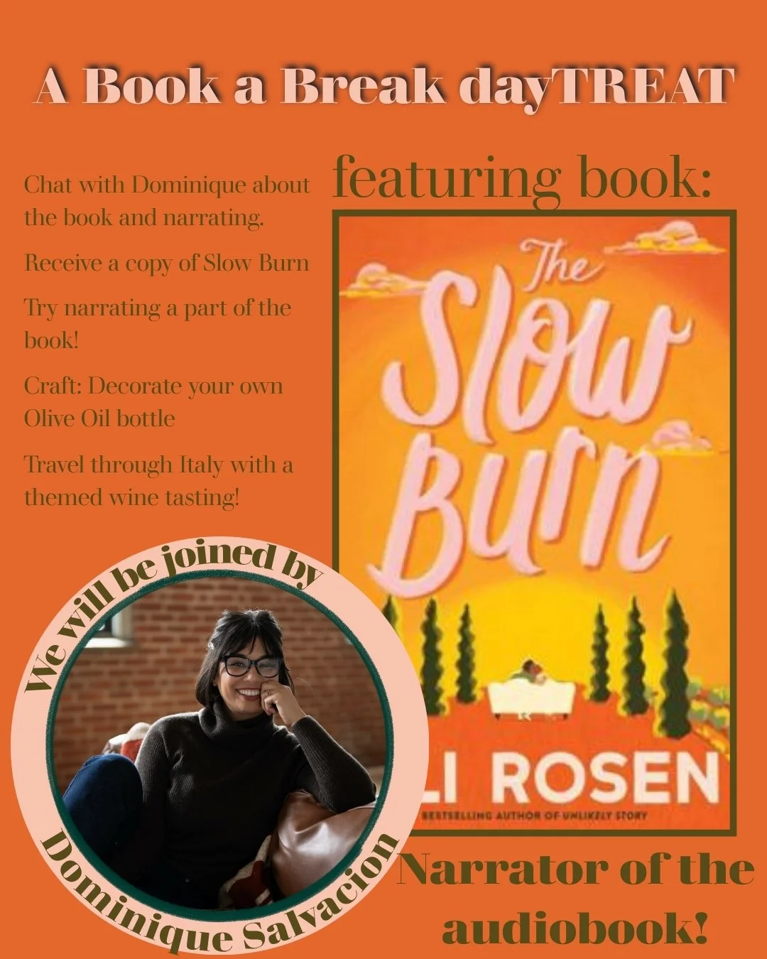 dayTREAT featuring "SLOW BURN"  April 24th