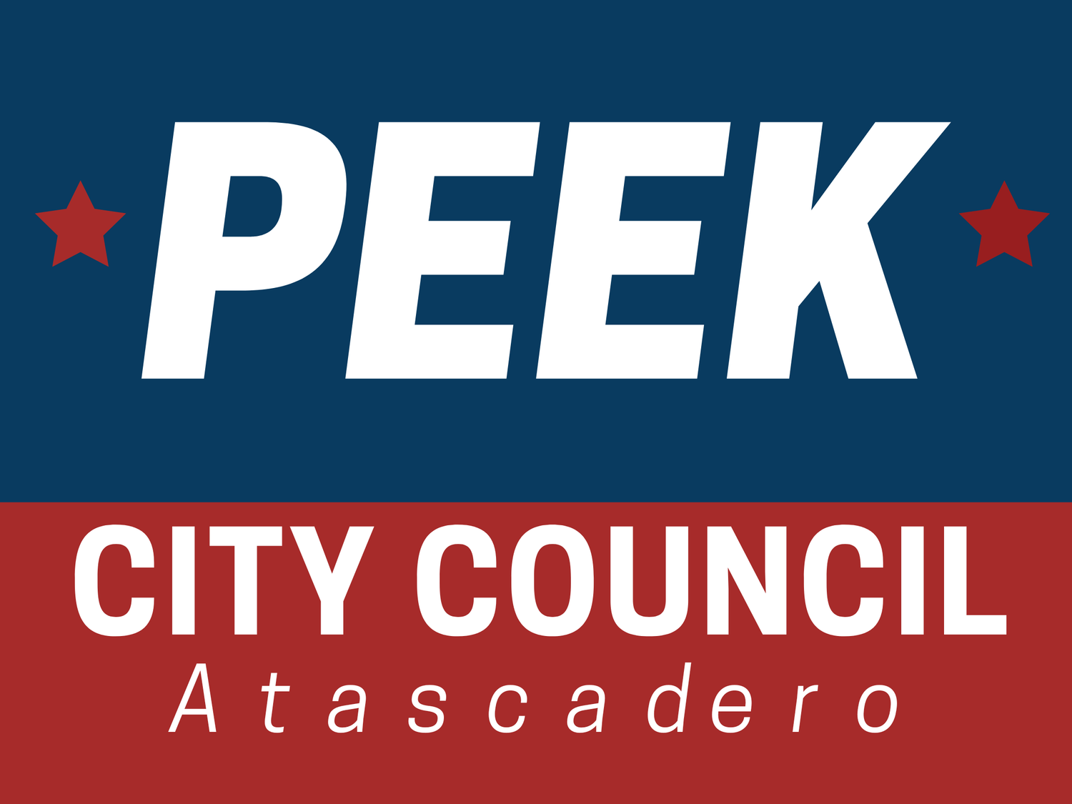 Endorsements — Peek For Atascadero