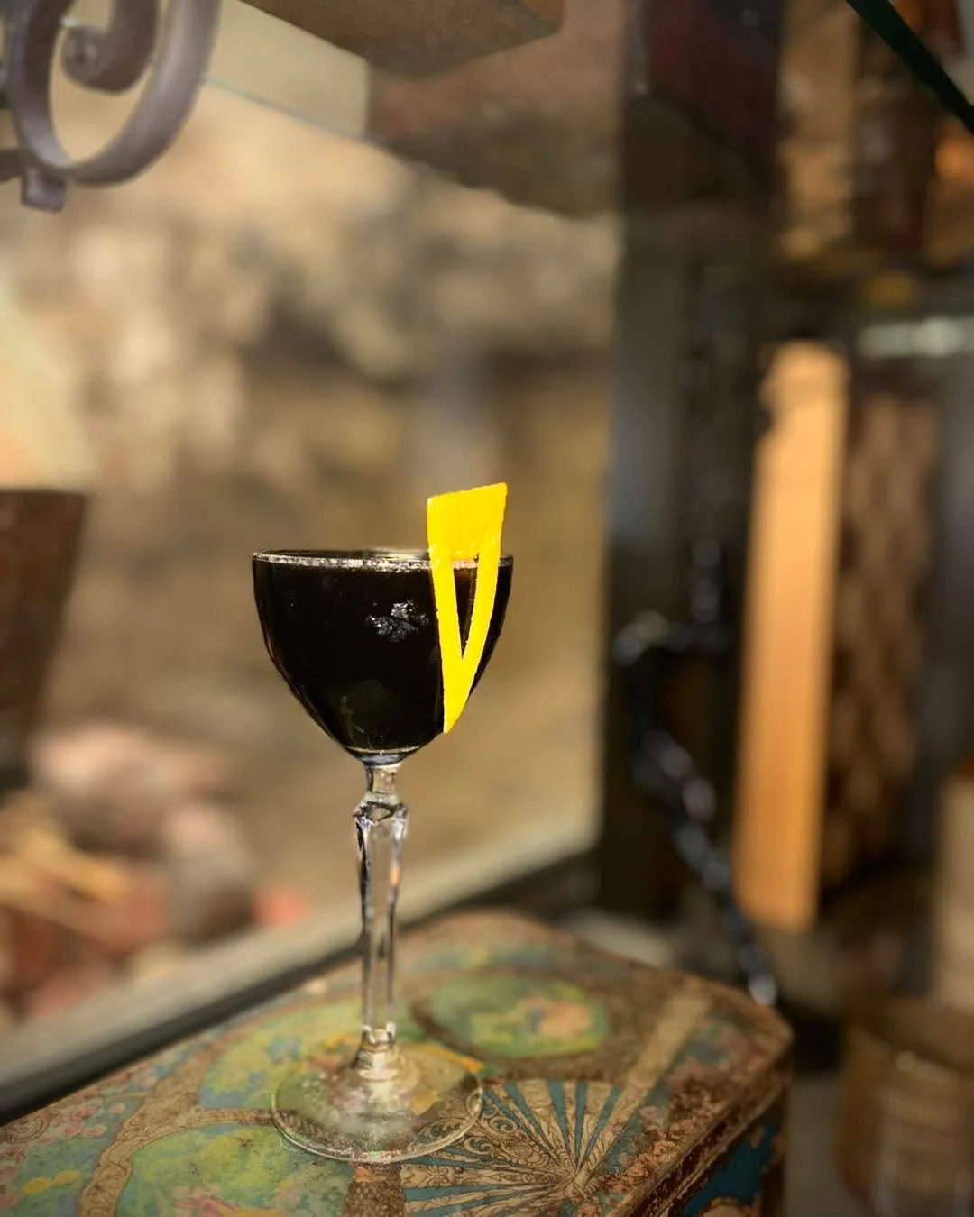 This week&rsquo;s seasonal feature is King Vamp🧛🏼

We&rsquo;re pretty keen on vampires here at the Speakeasy, so we wanted to make spooky drink in their honor!

This cocktail features a smokey mezcal paired with lime, agave &amp; squid ink as a bal