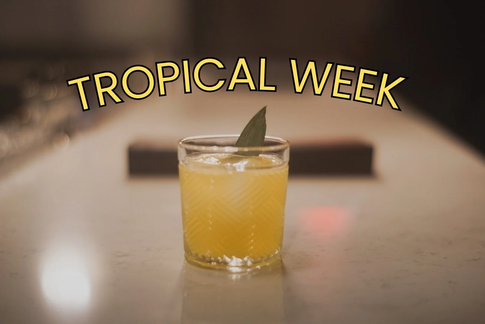 🏖️ Happy tropical Tuesday! 🏖️ 

This week we're celebrating the wonderful Tropical Week! Come celebrate the warming weather with a exotic drink and a bite to eat. 

Password: Frond