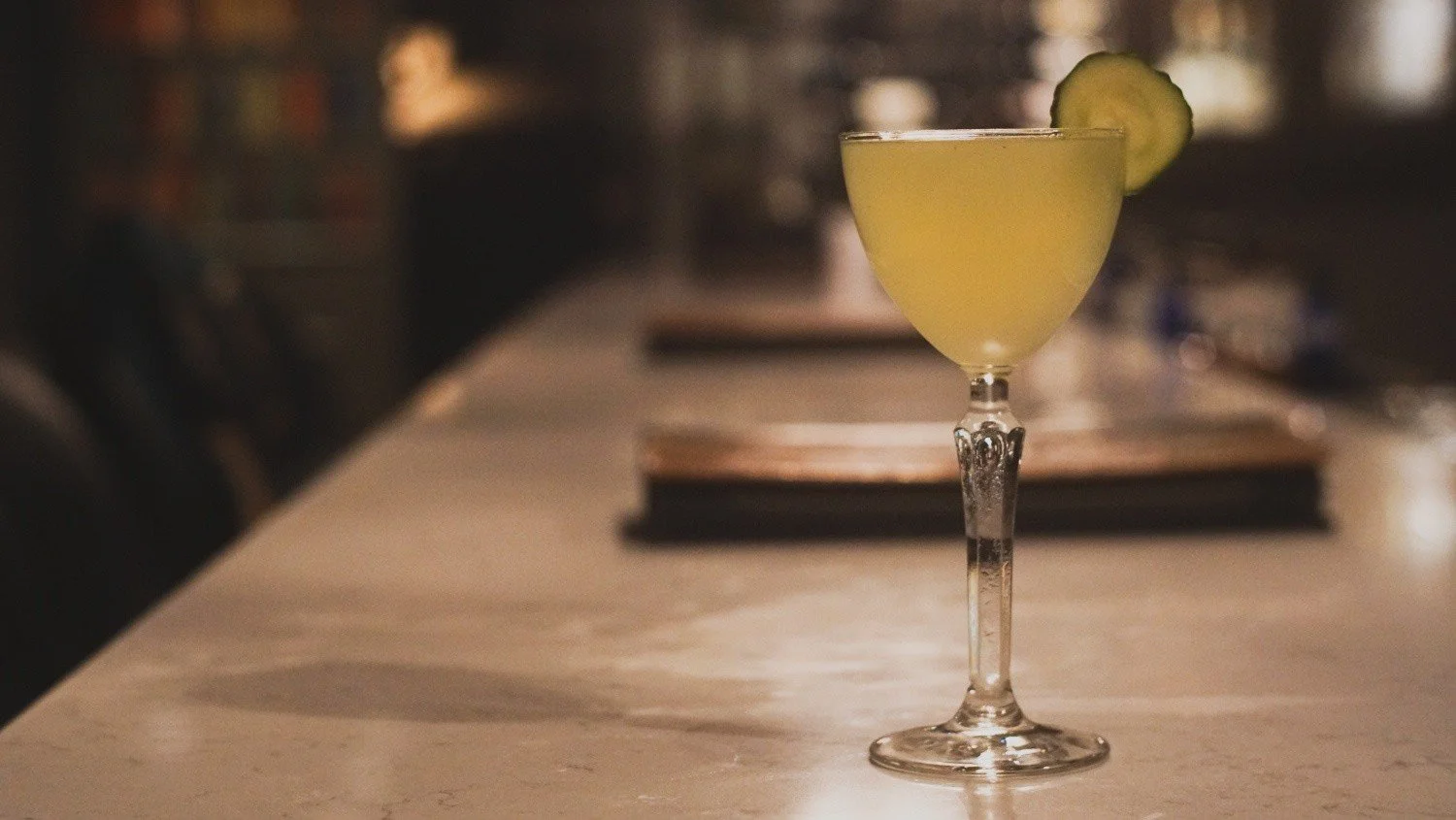 Happy Tuesday everyone! 

Our summer menu has officially released, and we're especially proud of this one! Start off with some lighter fare and try the Lily Pad. This lively herbal and semi-sweet gin cocktail is sure to be a wonderful start to your w