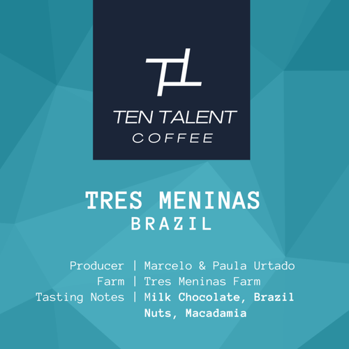 Tres Meninas coffee beans from Ten Talent Coffee