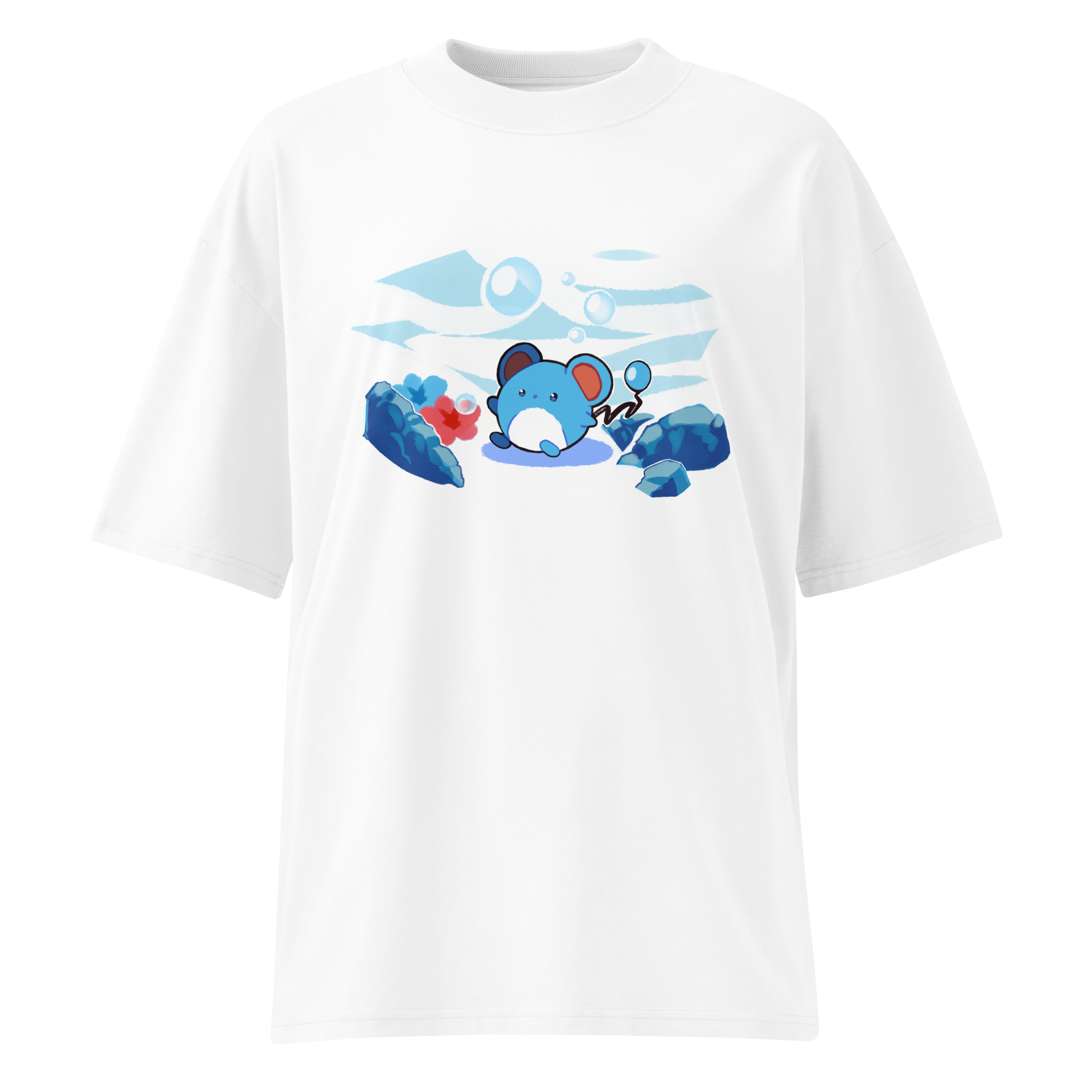unisex-organic-oversized-high-neck-t-shirt-white-front-685785569a65f.png