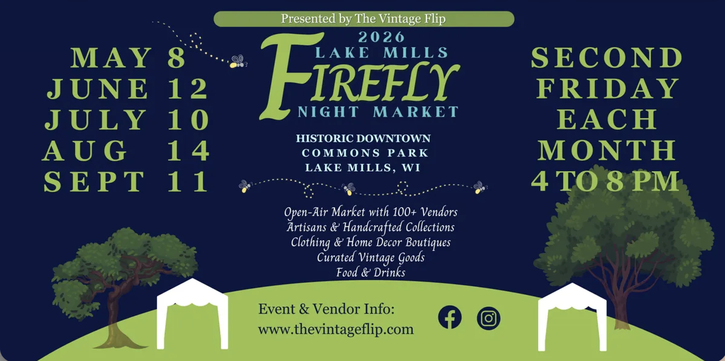 Lake Mills Firefly Night Market