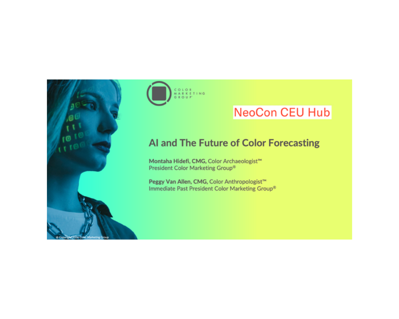 AI and The Future of Color Forecasting (fee for this CEU)
