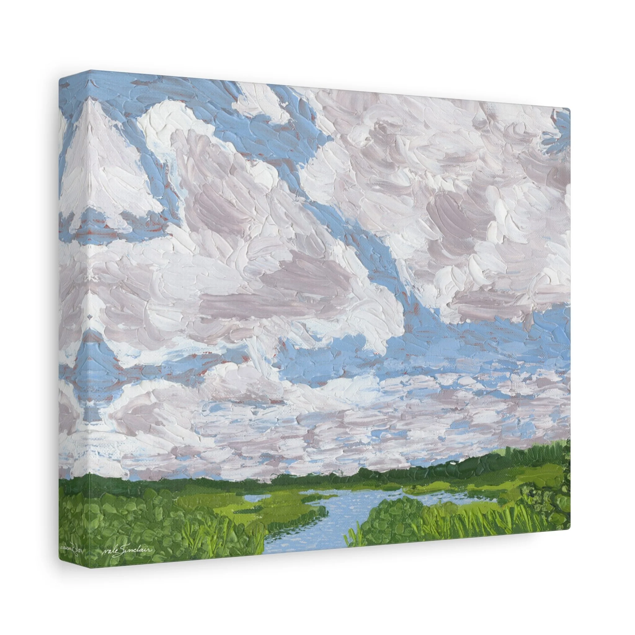 “Exit 30, Garden State Pkwy, Mill Creek" Canvas Print
