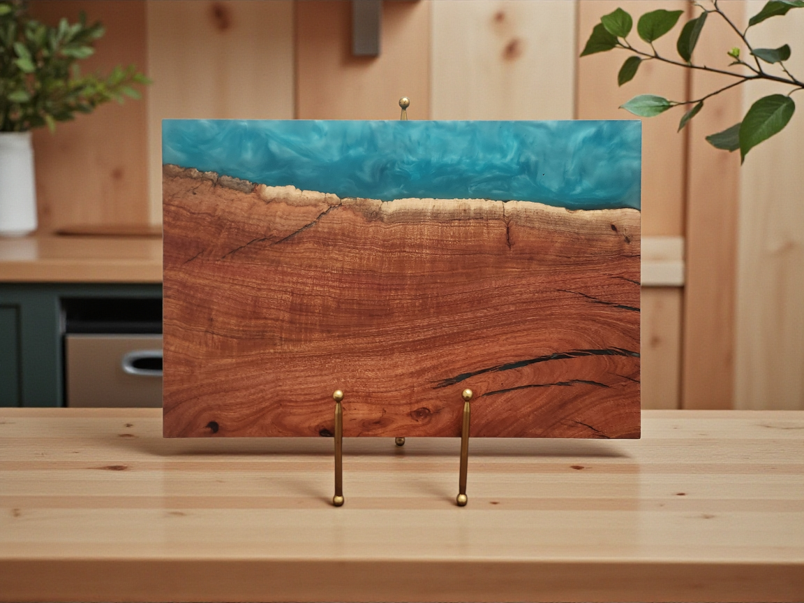 18 x 12 Carob and Bora Bora Blue