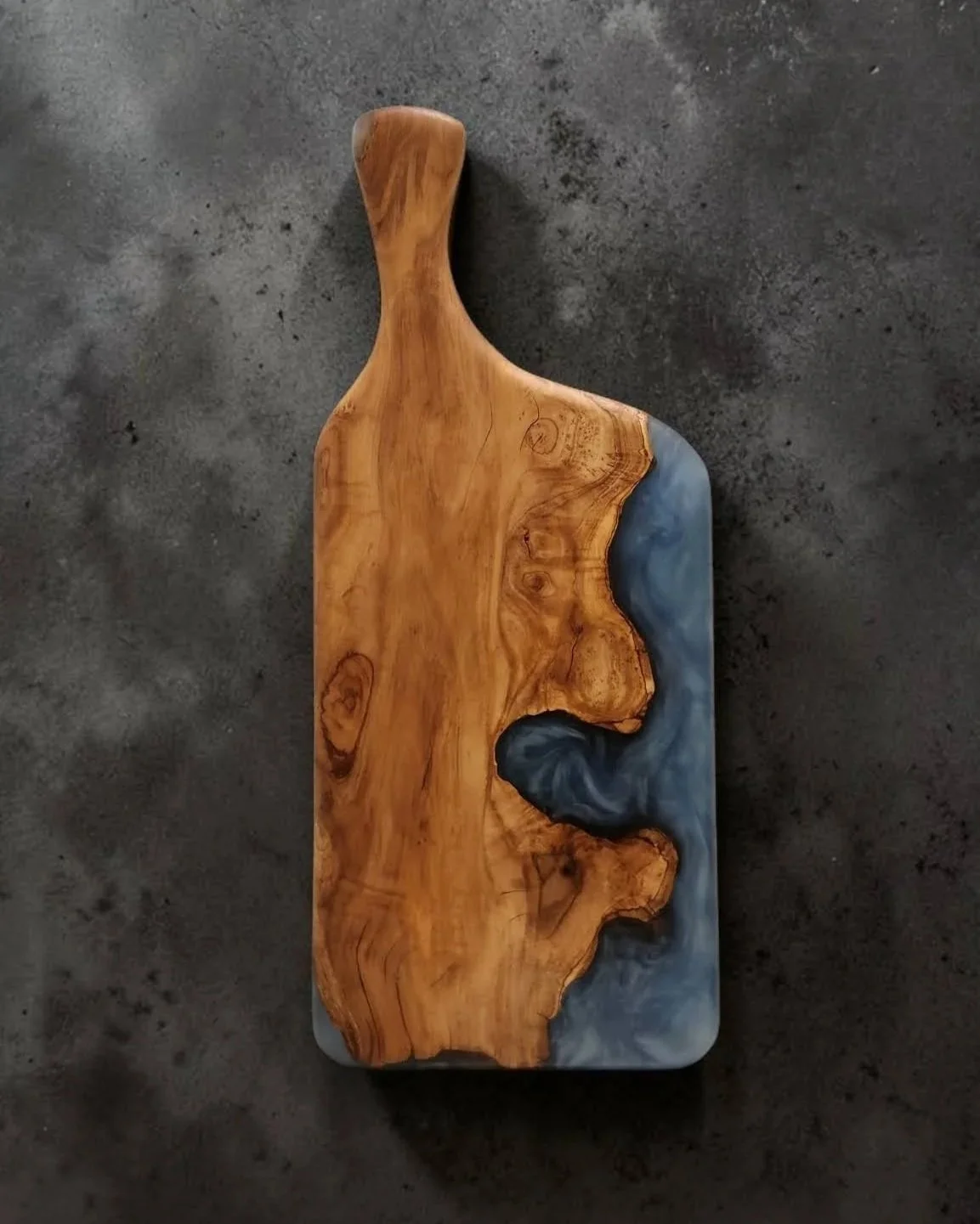 Olive with Blue Slate