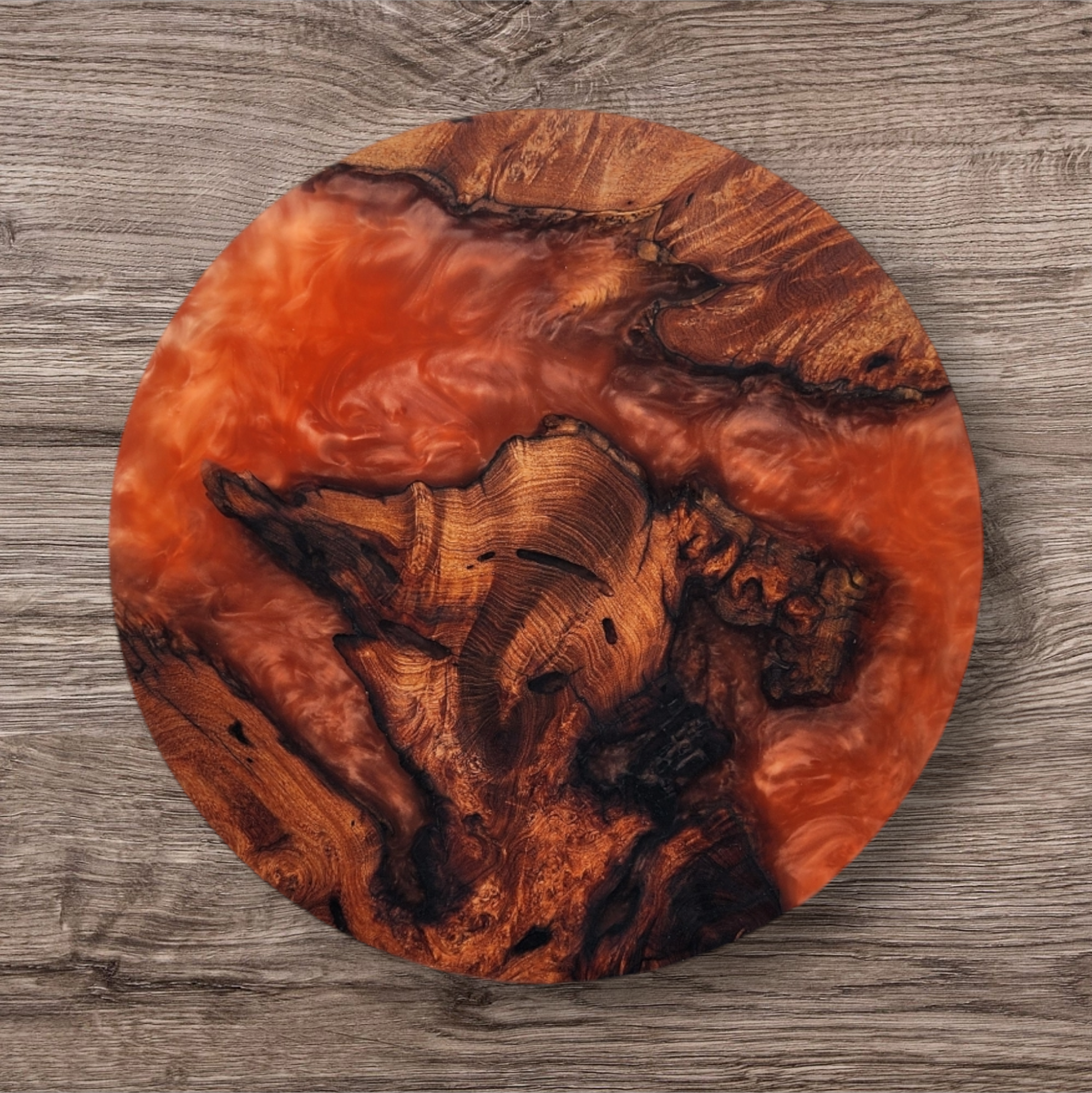 18" Mesquite with Copper Penny