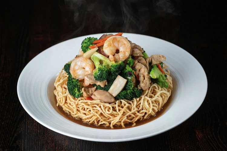 Crispy Noodle at Le Soleil Clement