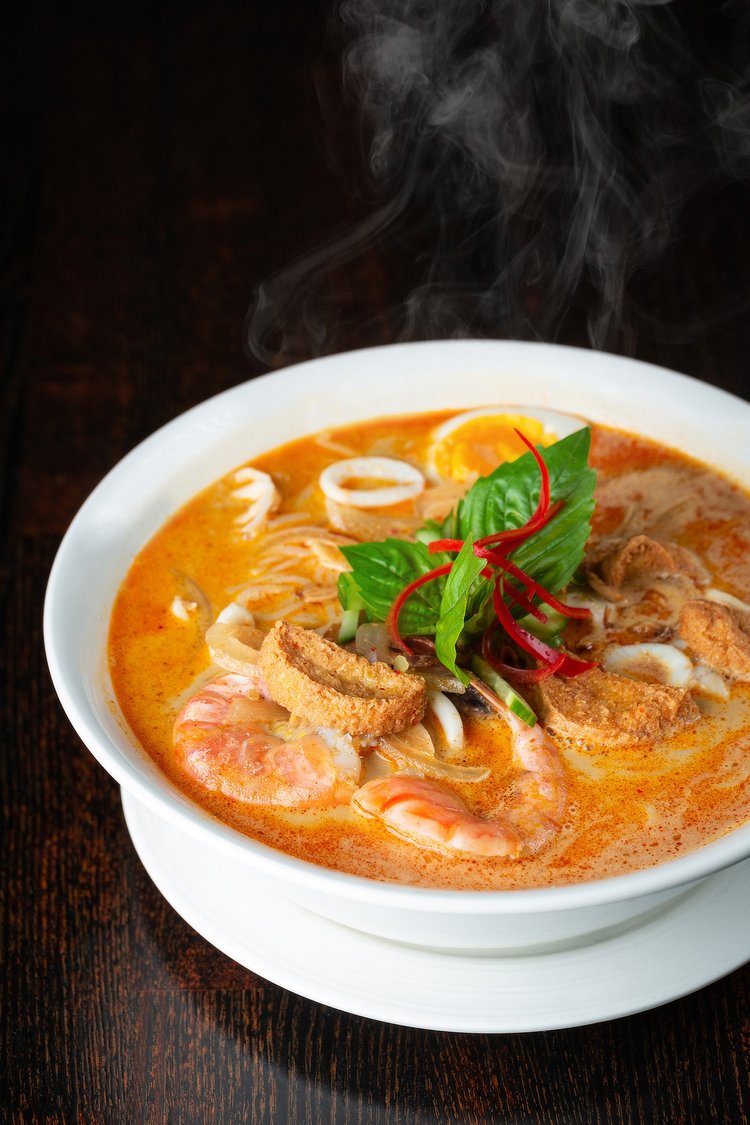 Laksa Noodle at Le Soleil Clement