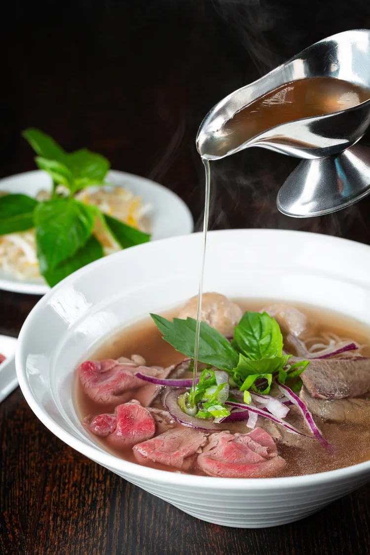 Traditional Pho at Le Soleil Clement