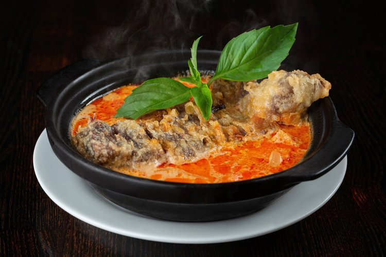 Curry Short Rib at Le Soleil Clement