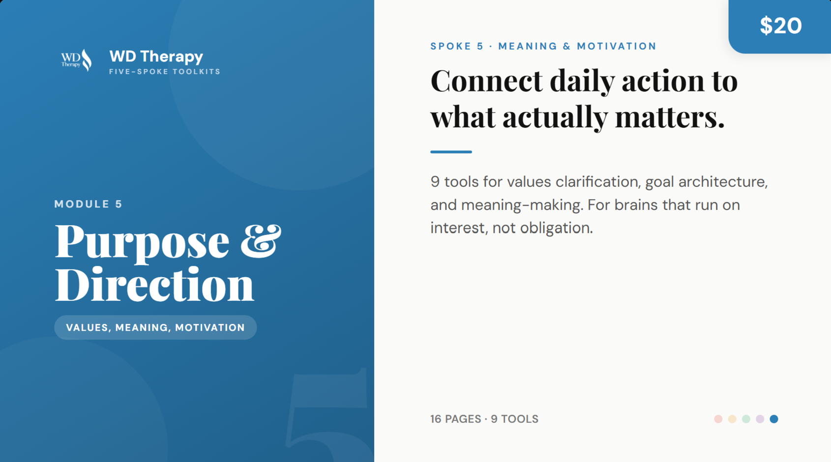 Module 5: Purpose & Direction Toolkit